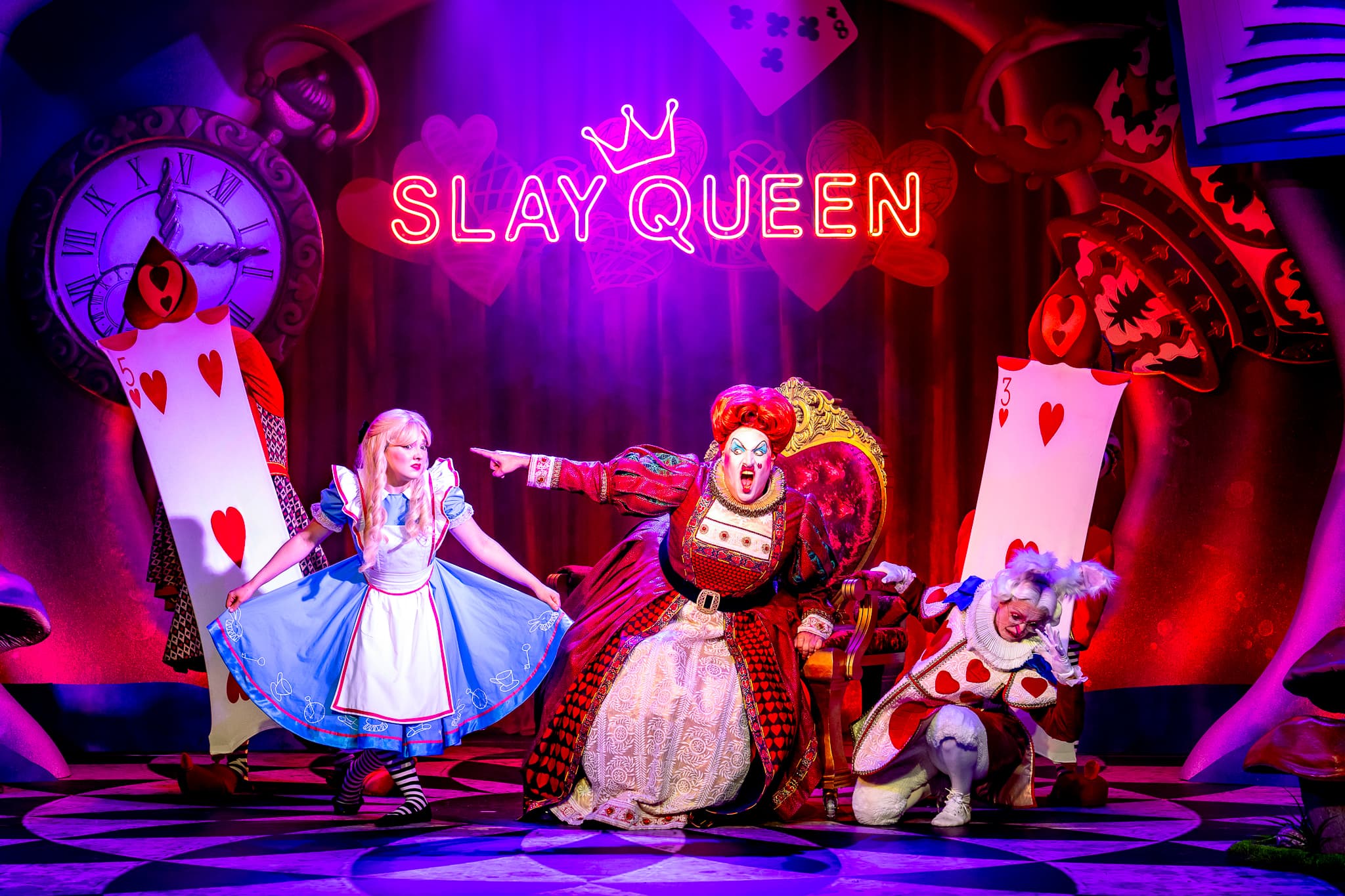 Alice in Wonderland production photograph