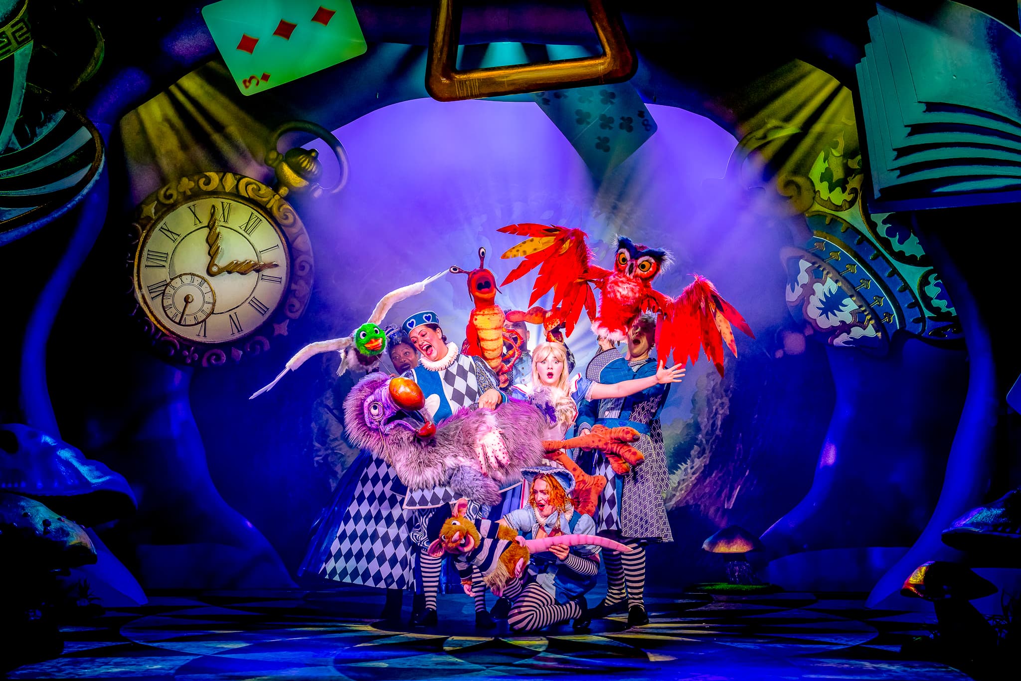Alice in Wonderland production photograph