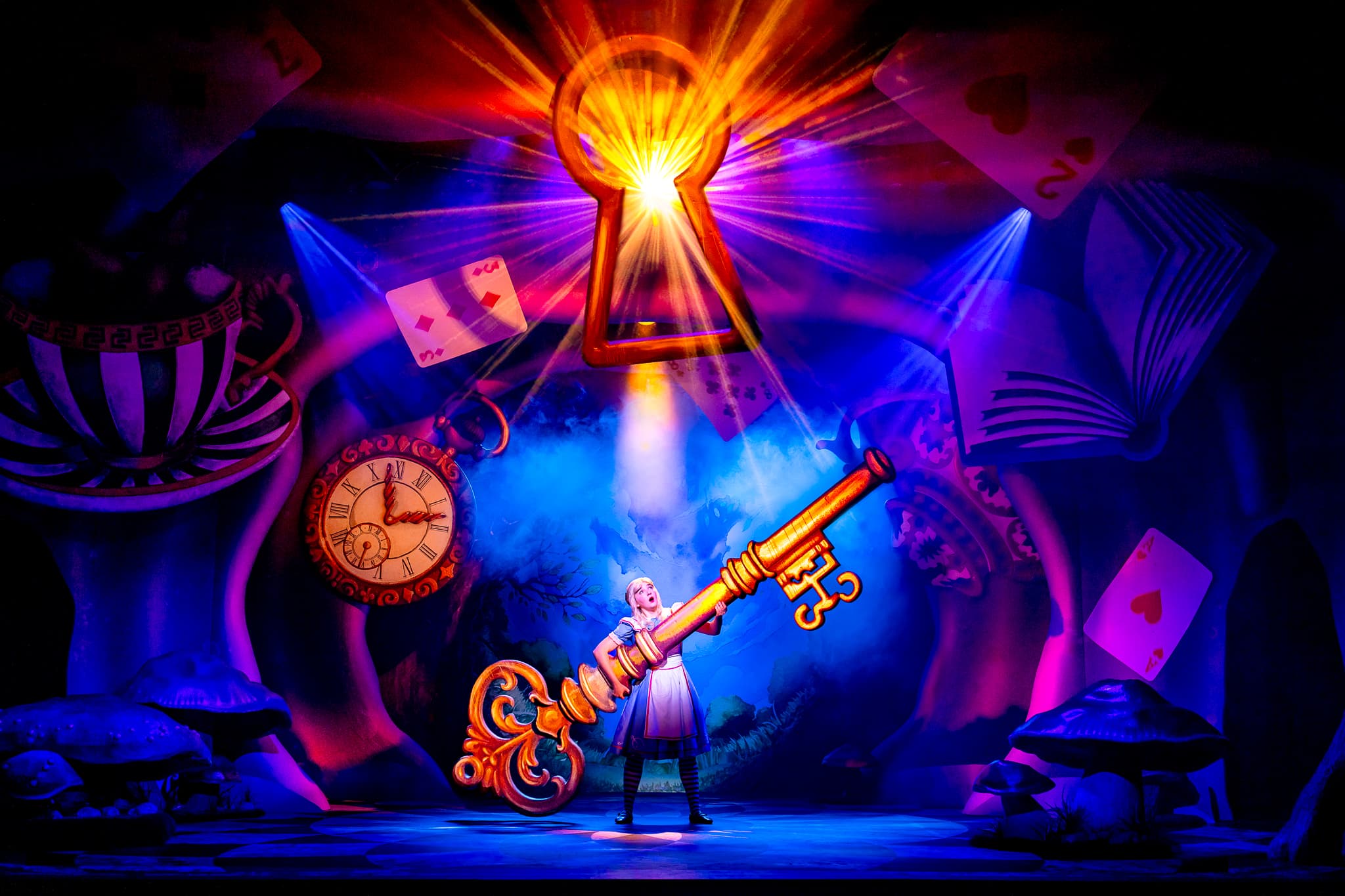 Alice in Wonderland production photograph