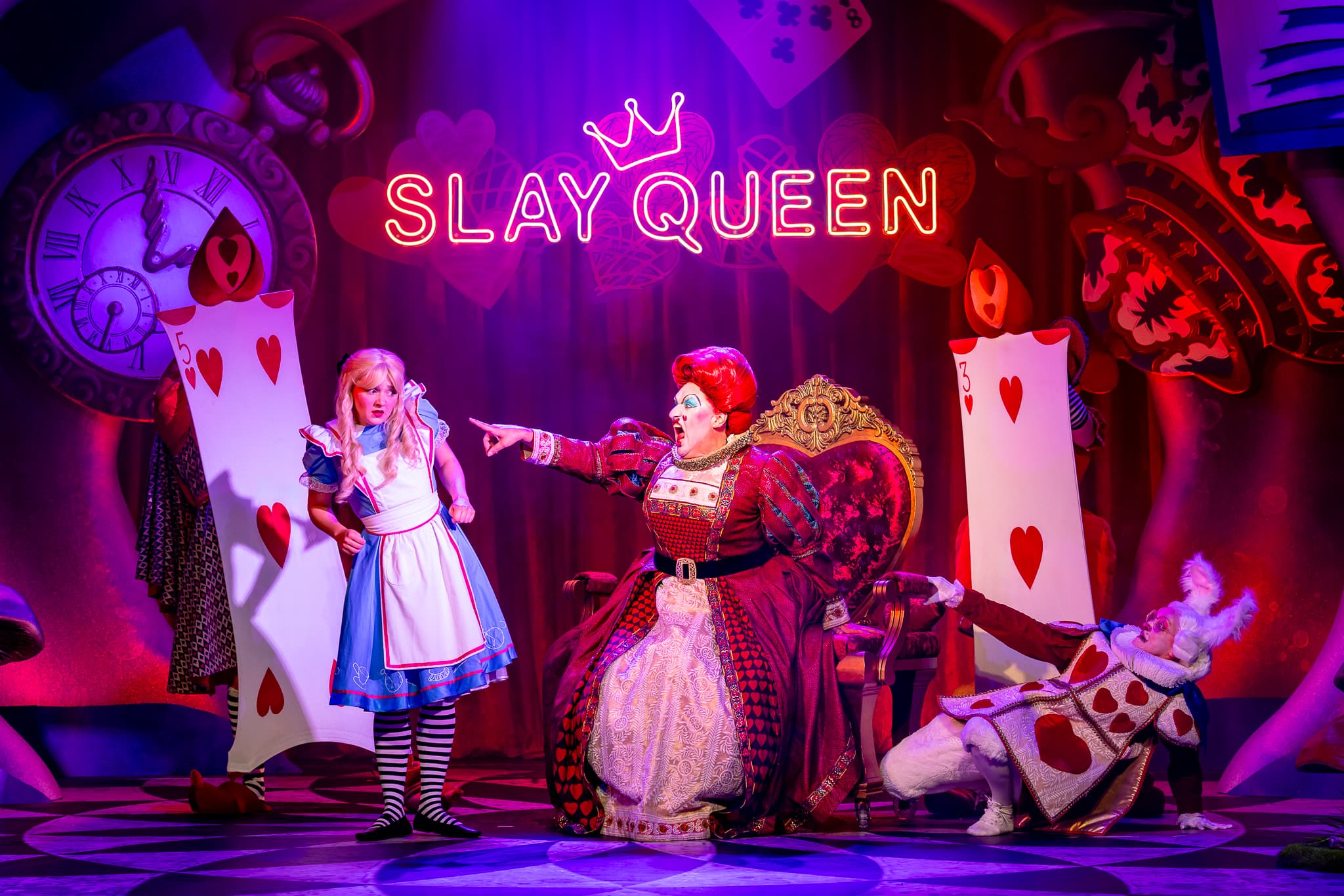 Alice in Wonderland production photograph