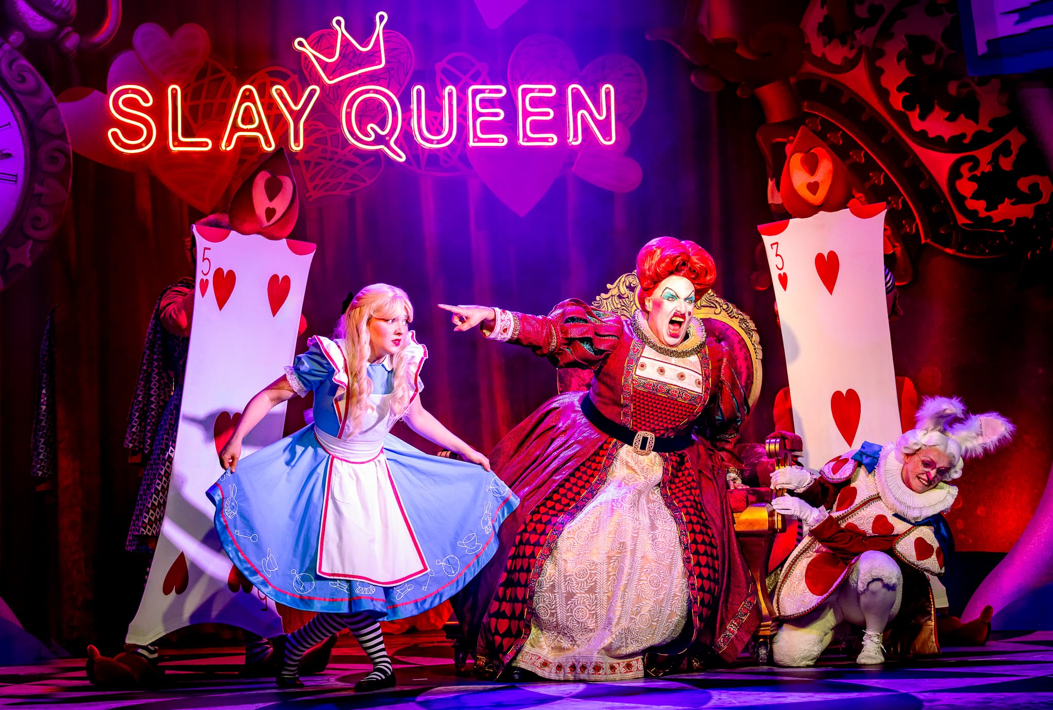Alice in Wonderland production photograph