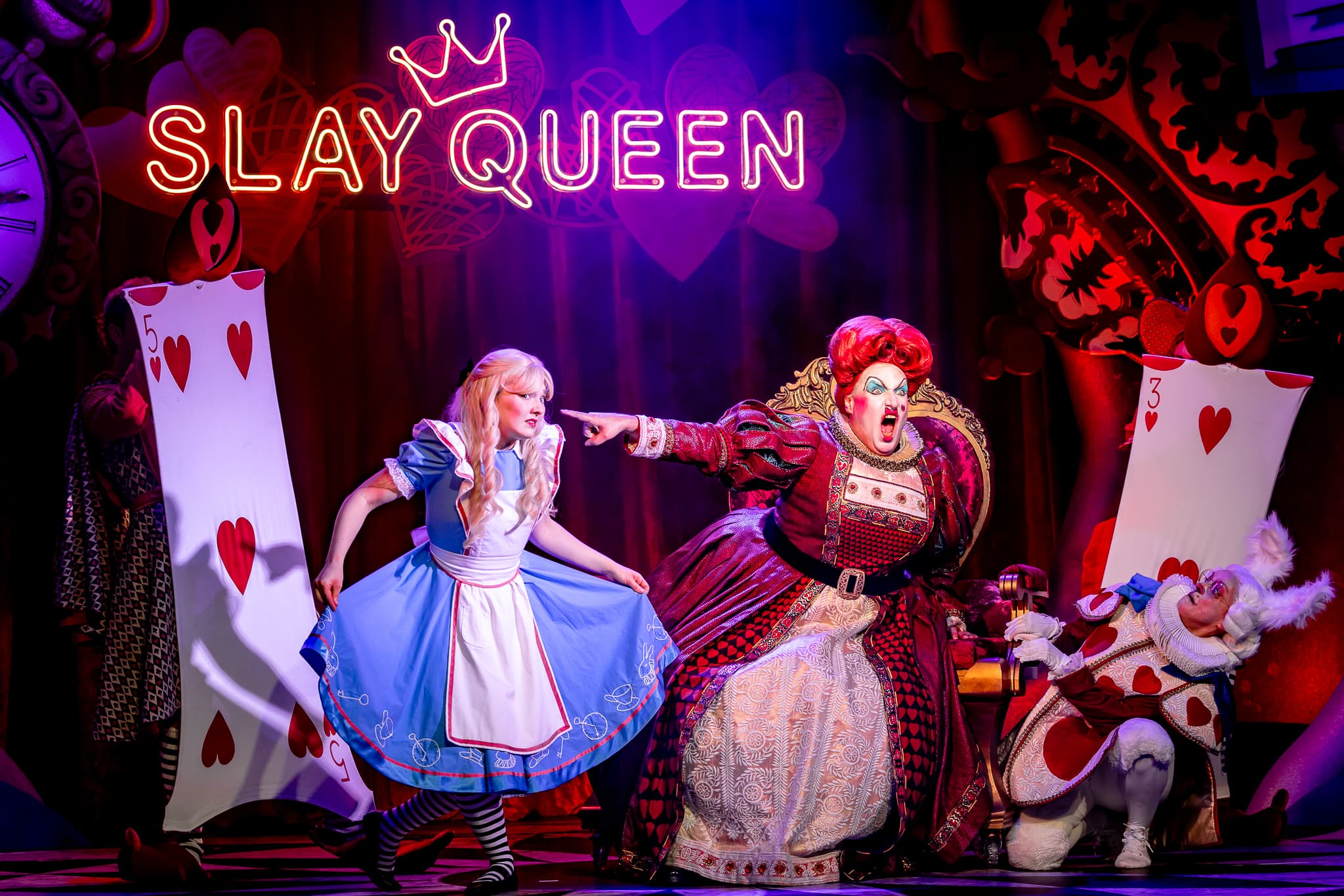 Alice in Wonderland production photograph