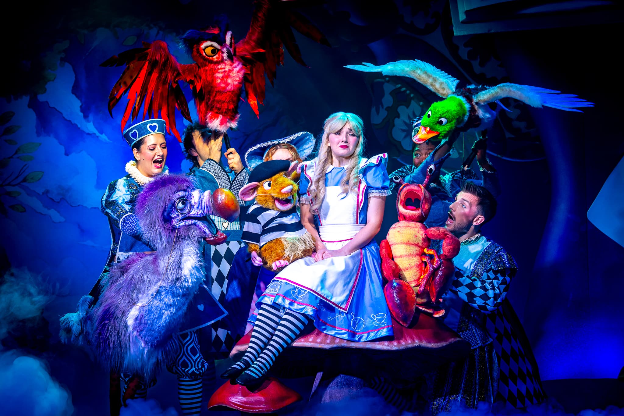 Alice in Wonderland production photograph