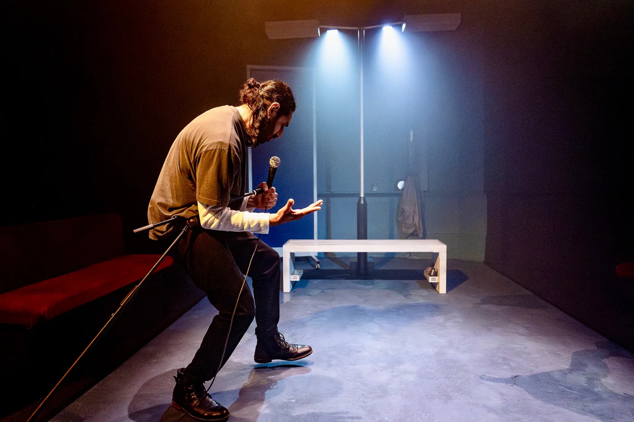 FOAL at Finborough Theatre, photographed by Steve Gregson