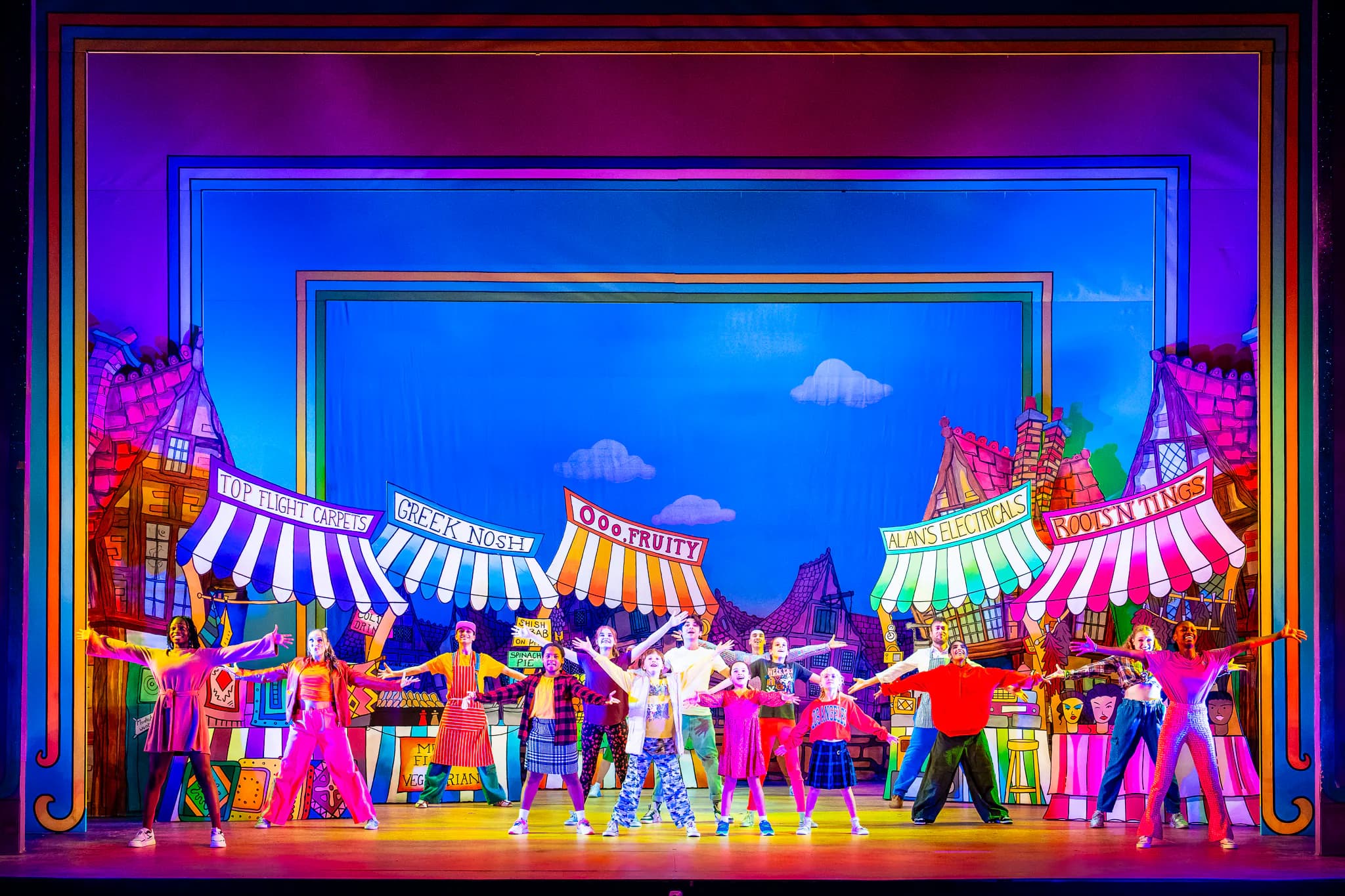 Aladdin at Hackney Empire, London — production photograph 2 of 19