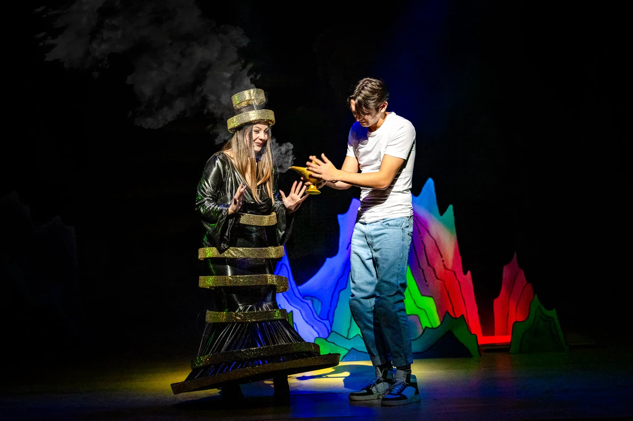 Aladdin at Hackney Empire, London — production photograph 10 of 19