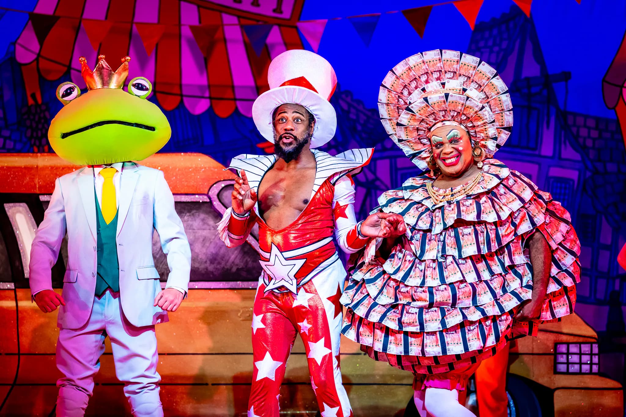 Aladdin at Hackney Empire, London — production photograph 17 of 19