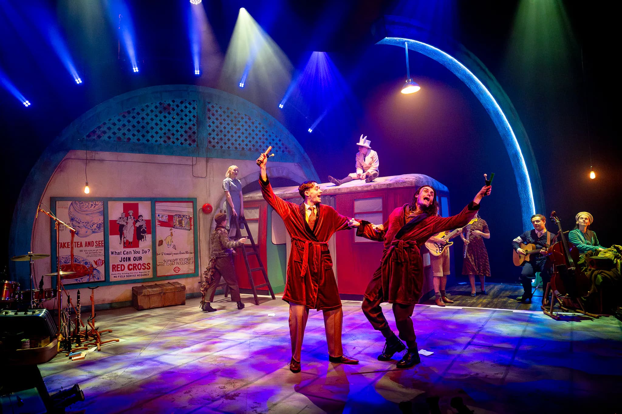 Alice by Heart at Greenwich Theatre — production photograph 12 of 47