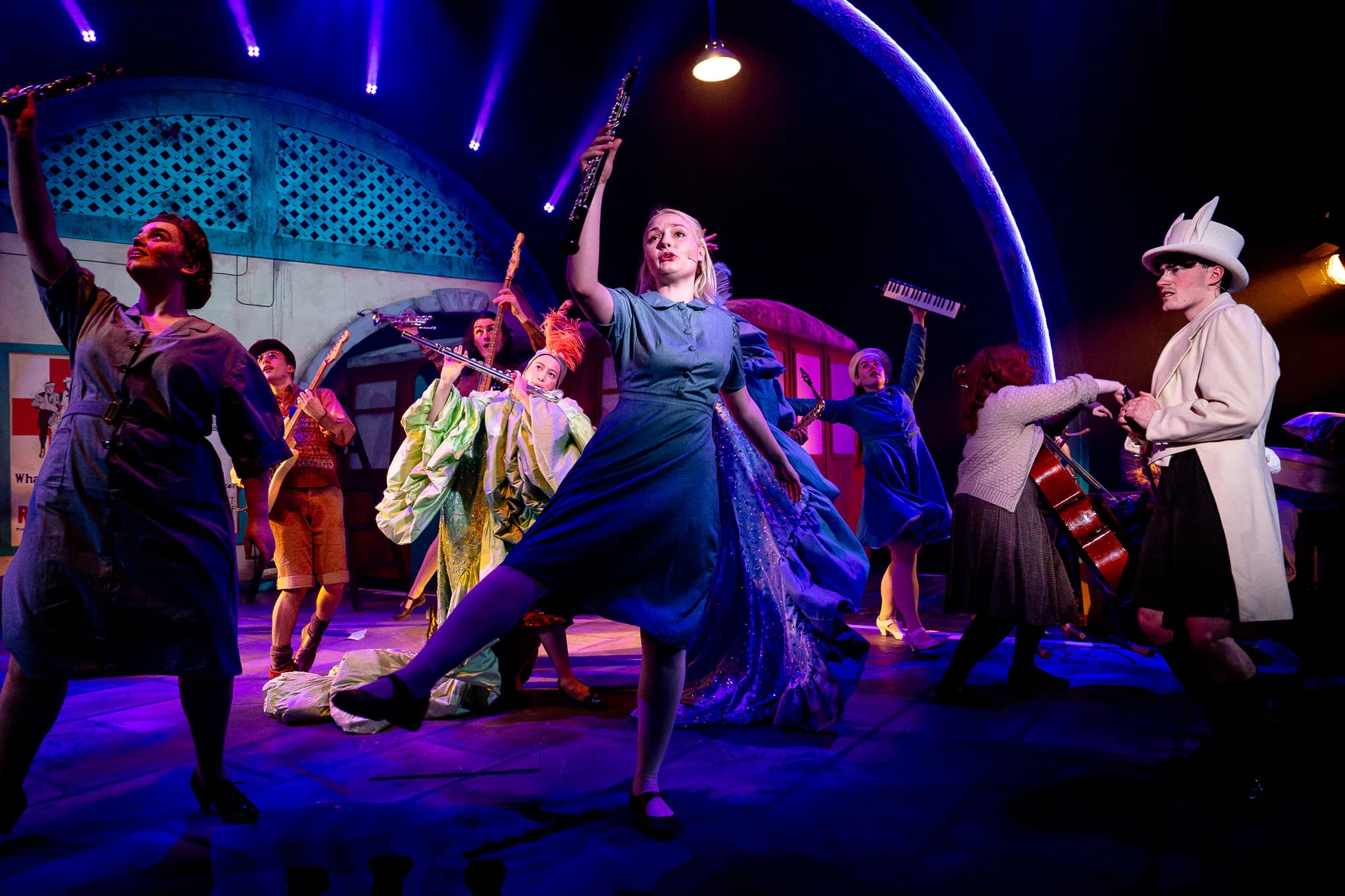 Alice by Heart at Greenwich Theatre — production photograph 37 of 47