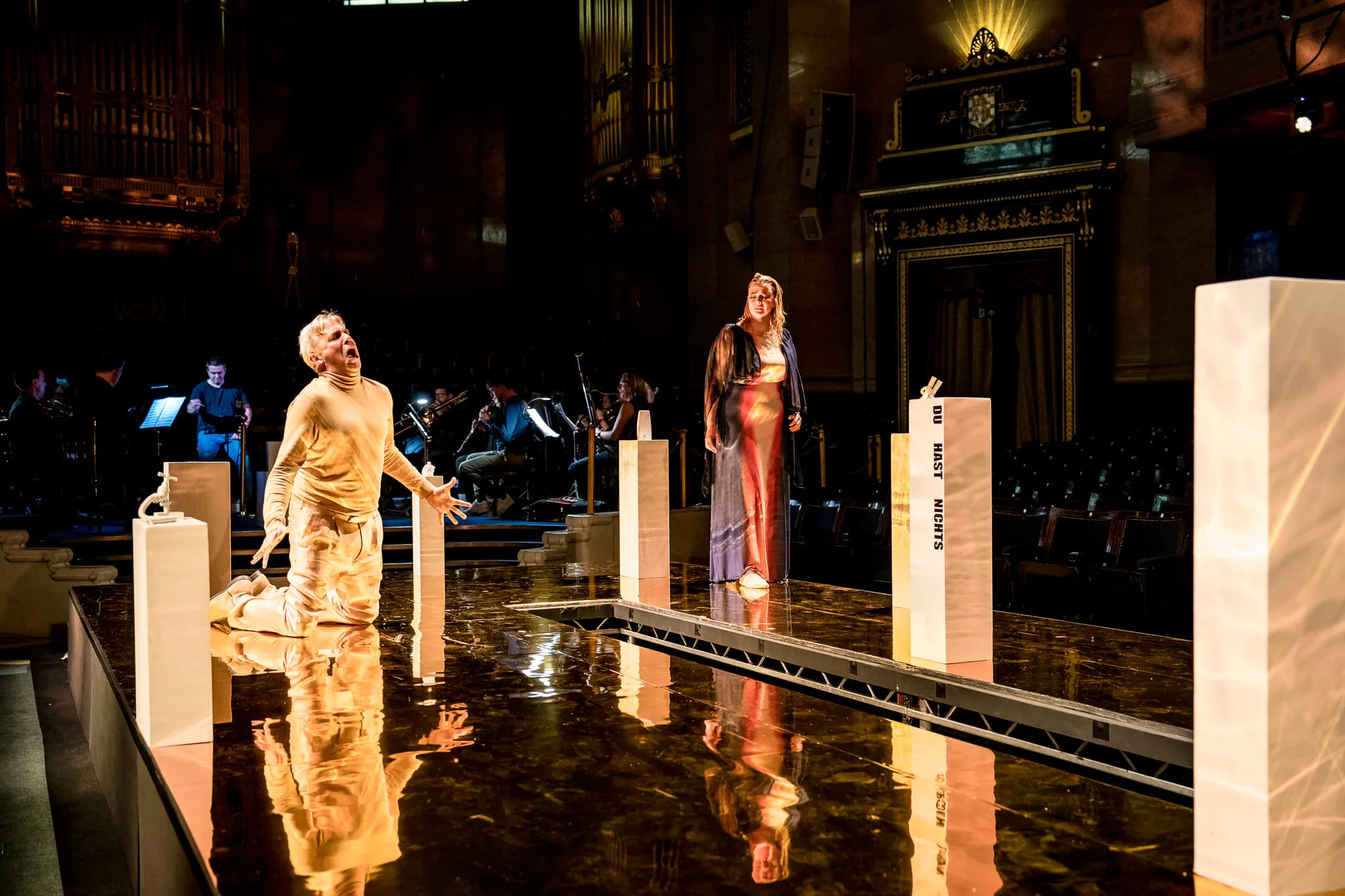 Das Rheingold at Grand Temple, Freemasons' Hall, London — production photograph 11 of 44