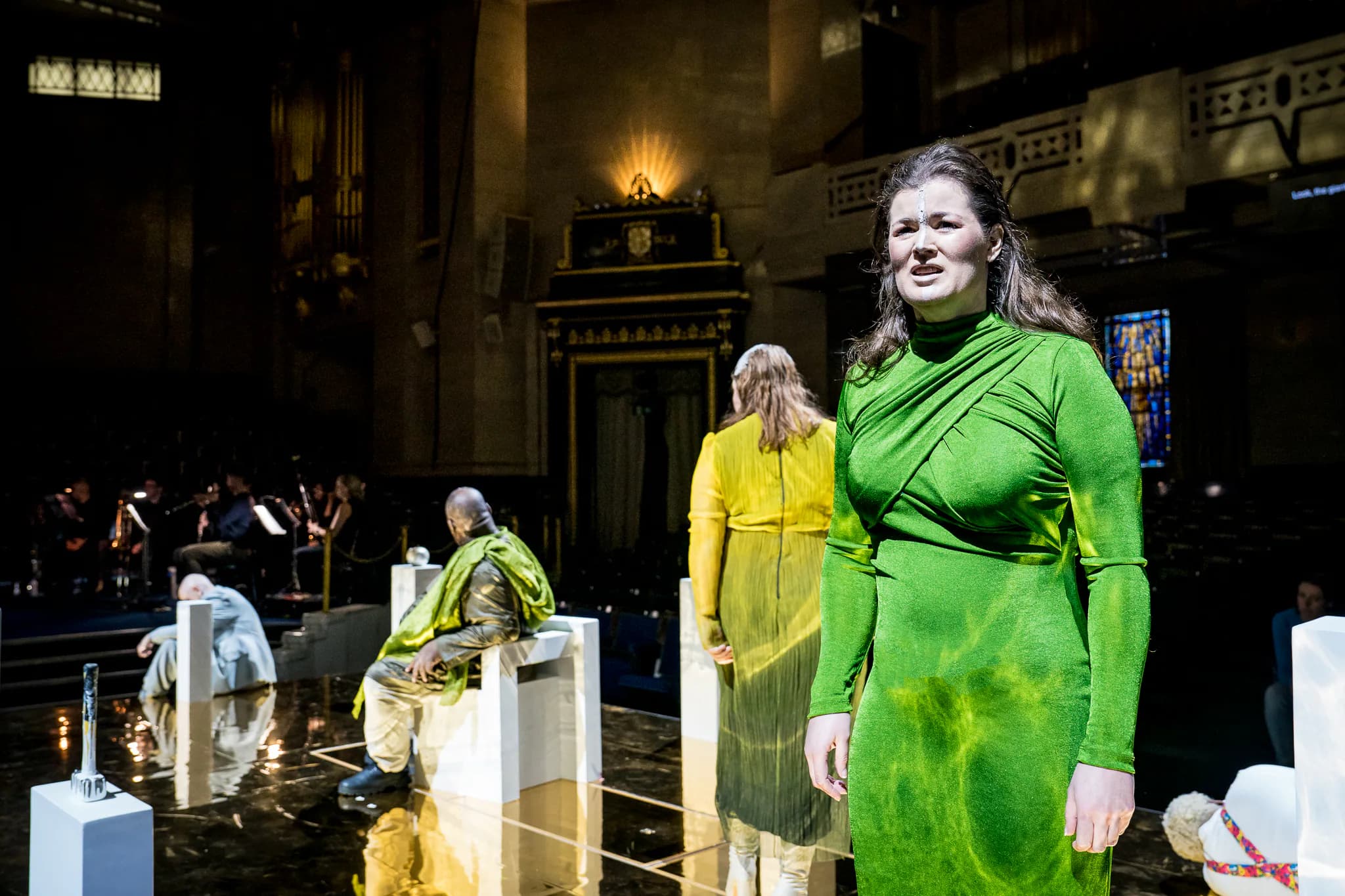 Das Rheingold at Grand Temple, Freemasons' Hall, London — production photograph 14 of 44