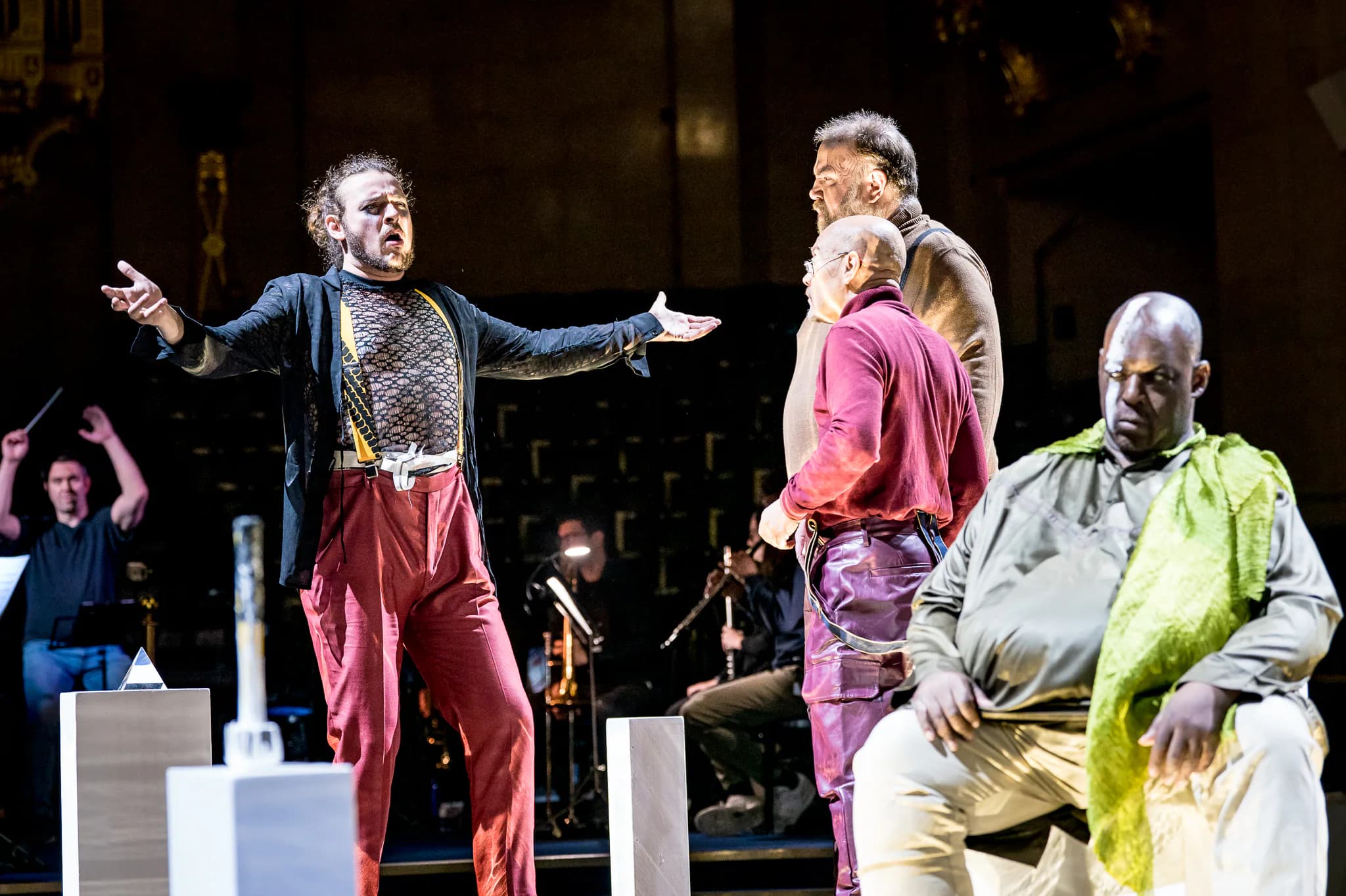 Das Rheingold at Grand Temple, Freemasons' Hall, London — production photograph 21 of 44