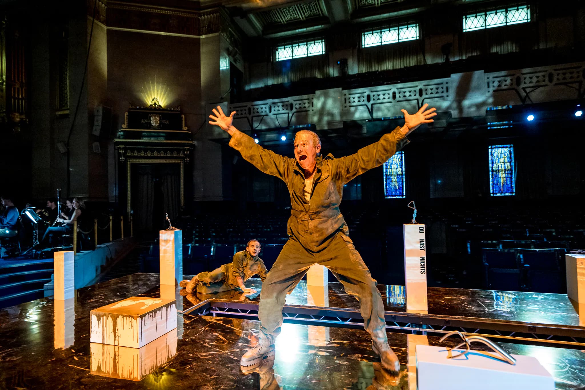 Das Rheingold at Grand Temple, Freemasons' Hall, London — production photograph 26 of 44