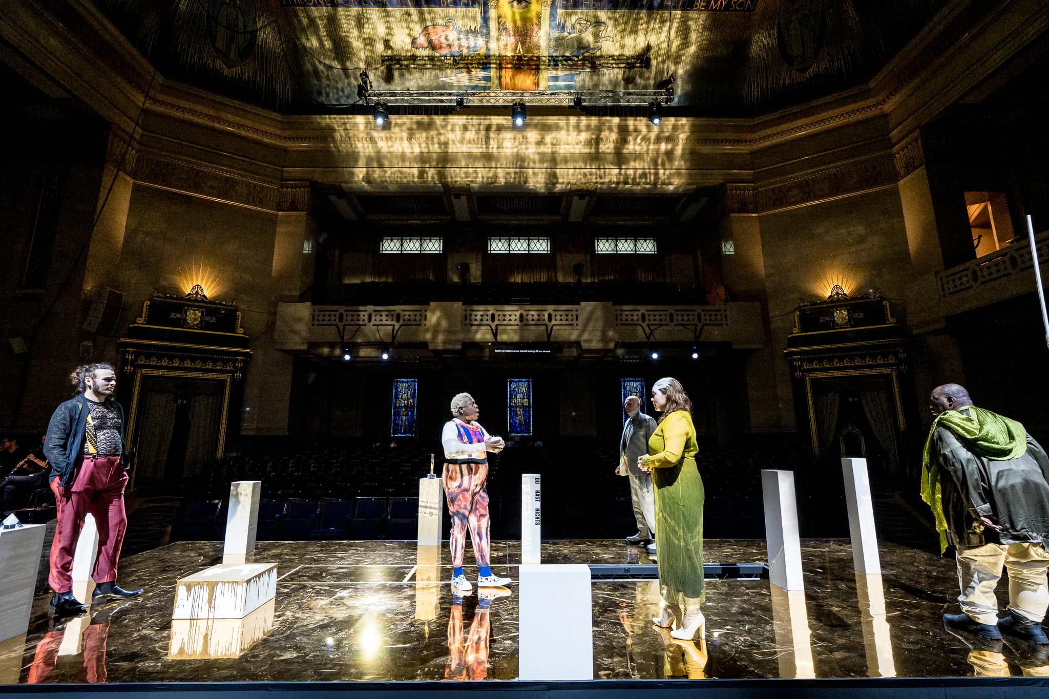 Das Rheingold at Grand Temple, Freemasons' Hall, London — production photograph 38 of 44