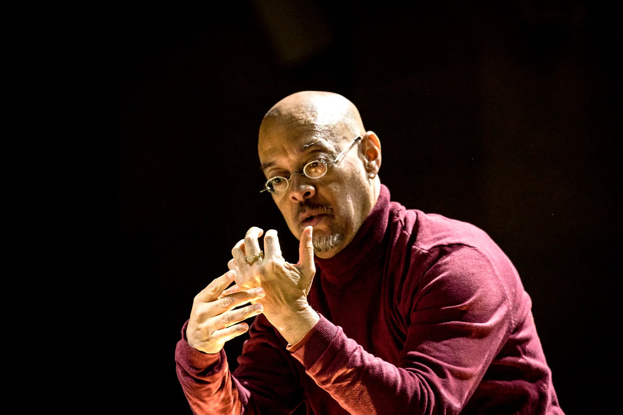 Das Rheingold at Grand Temple, Freemasons' Hall, London — production photograph 42 of 44