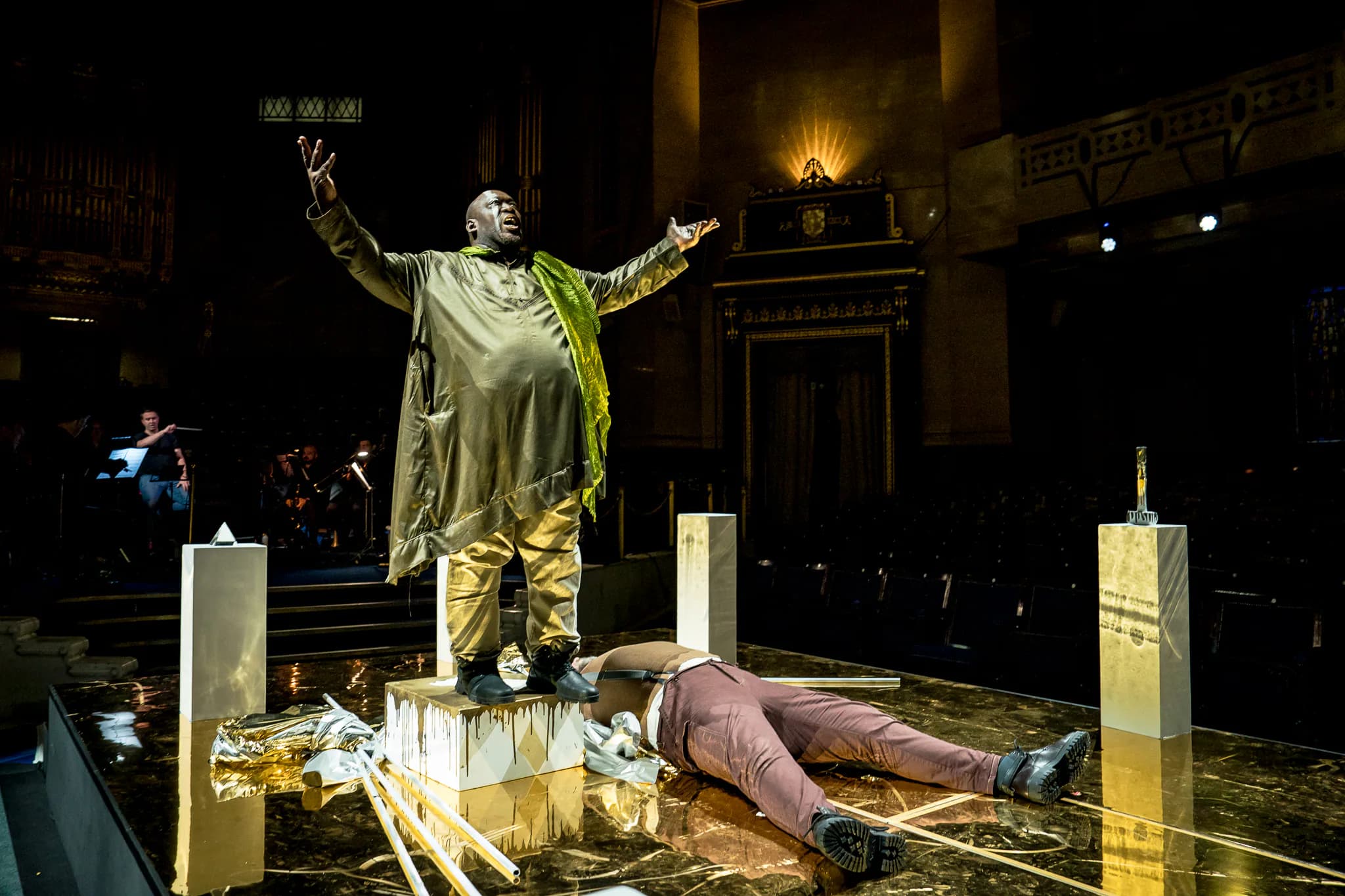Das Rheingold at Grand Temple, Freemasons' Hall, London — production photograph 43 of 44