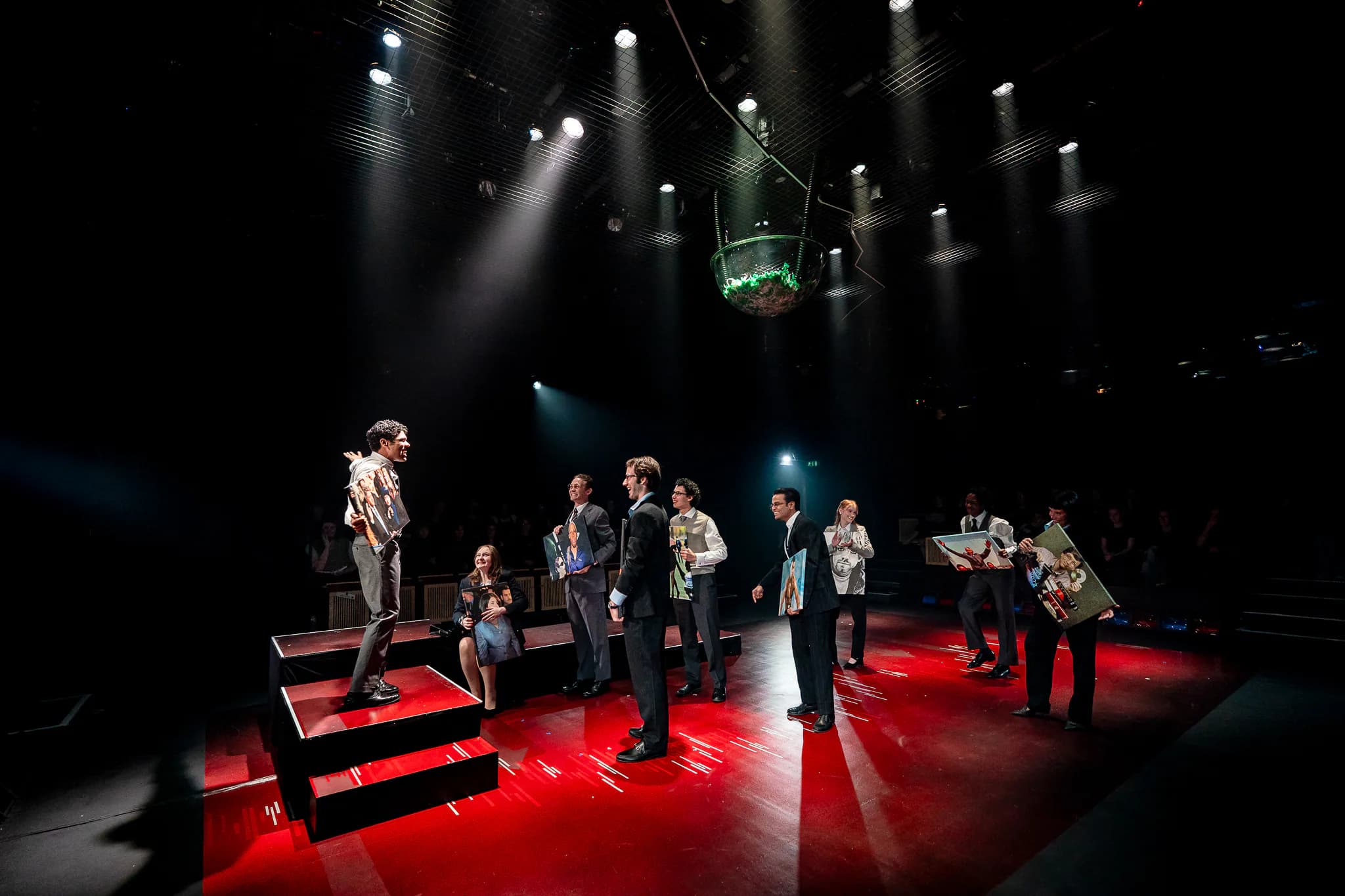 Enron at Milton Court Studio Theatre — production photograph 4 of 49