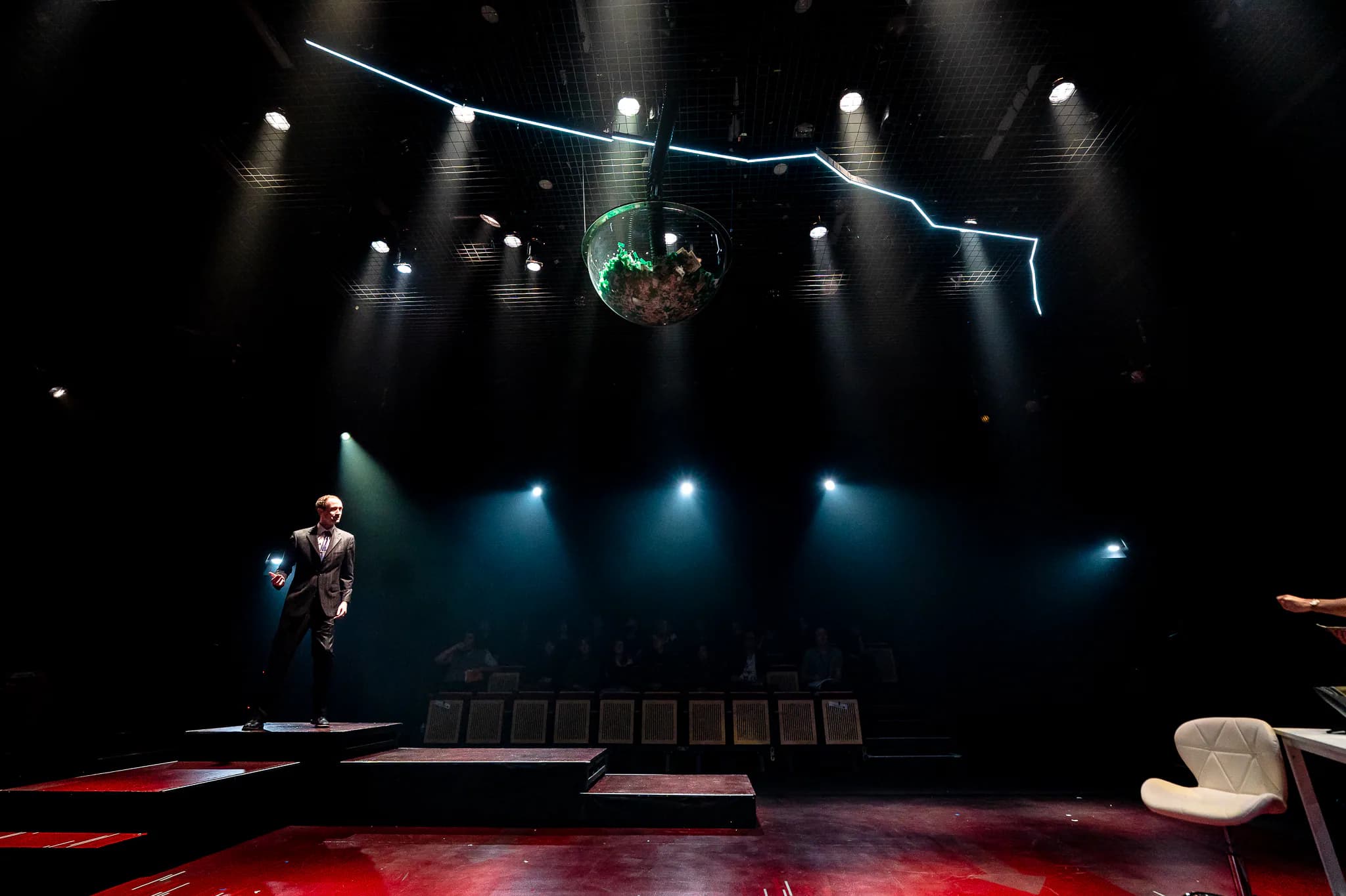 Enron at Milton Court Studio Theatre — production photograph 10 of 49
