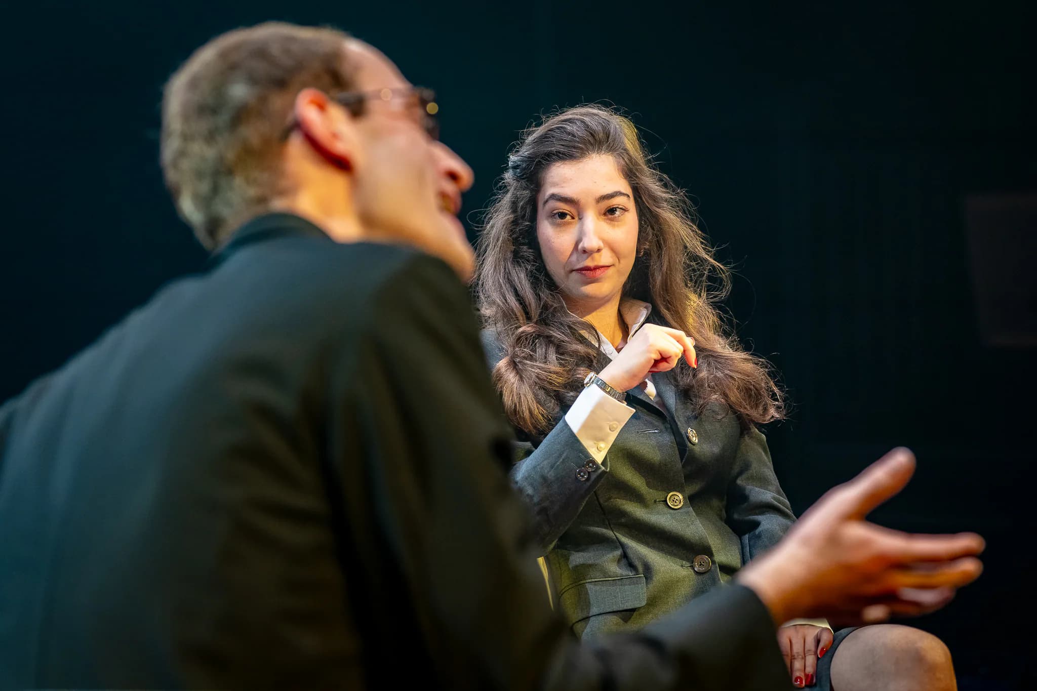 Enron at Milton Court Studio Theatre — production photograph 11 of 49