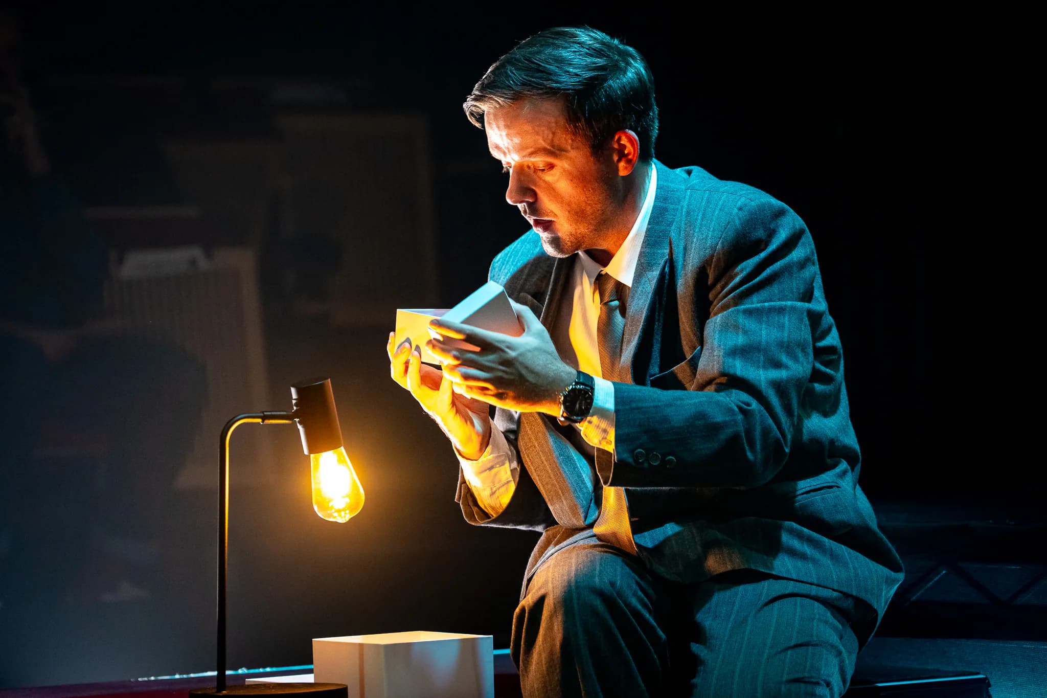 Enron at Milton Court Studio Theatre — production photograph 13 of 49