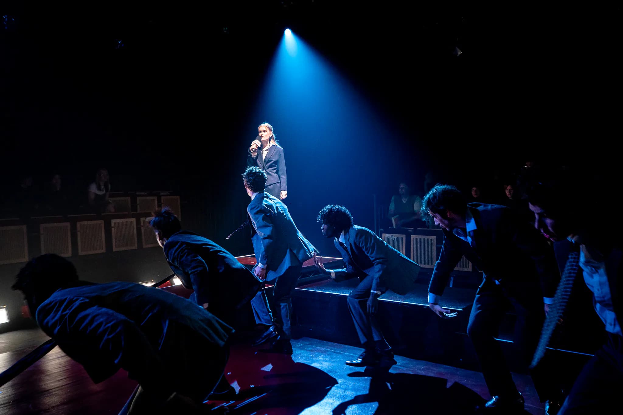 Enron at Milton Court Studio Theatre — production photograph 18 of 49