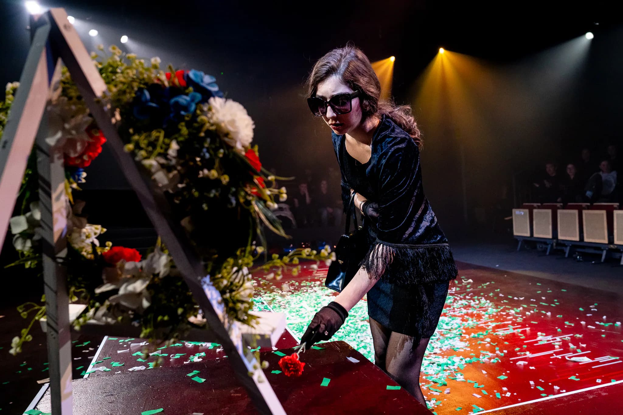 Enron at Milton Court Studio Theatre — production photograph 28 of 49