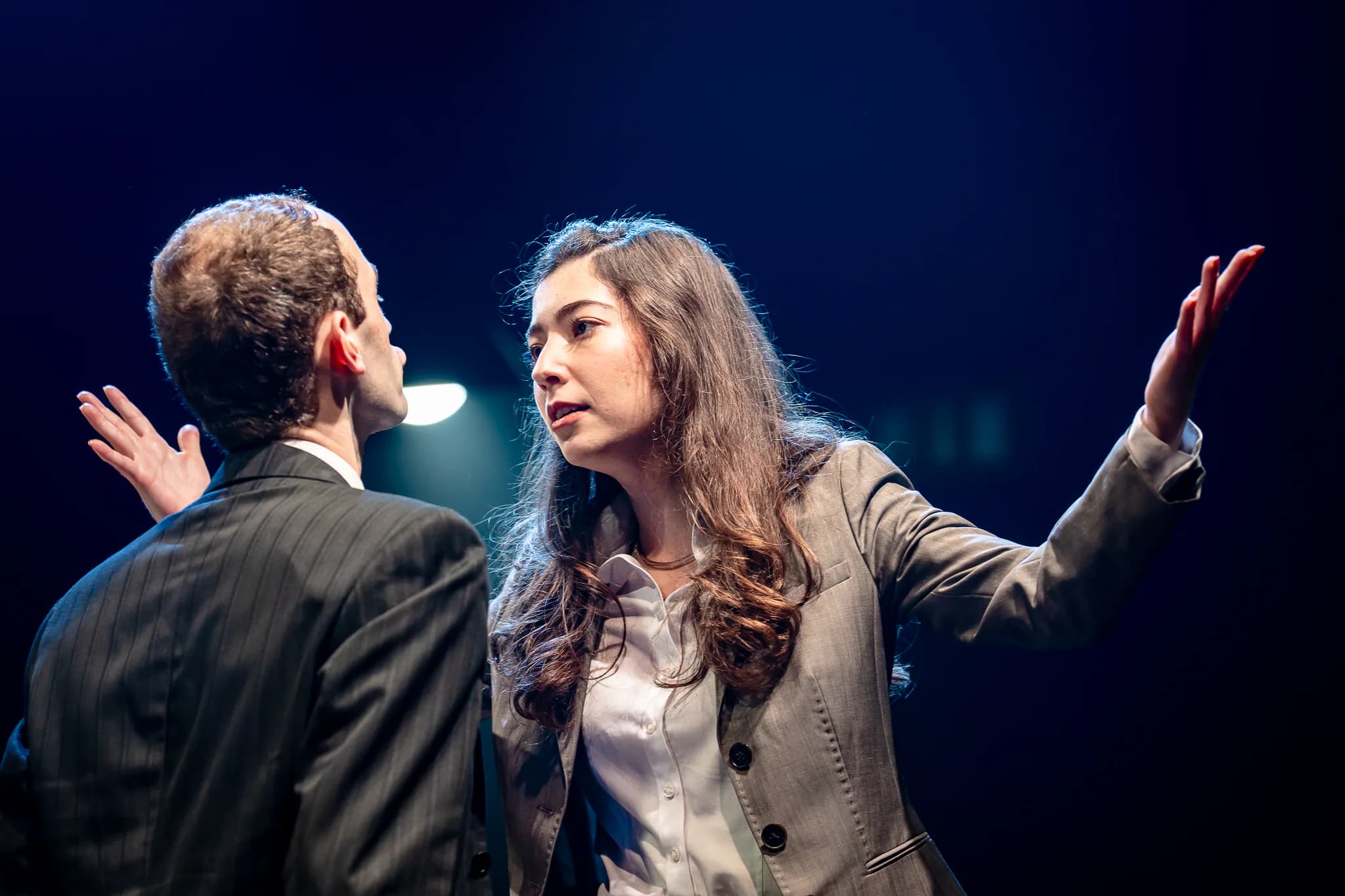 Enron at Milton Court Studio Theatre — production photograph 32 of 49
