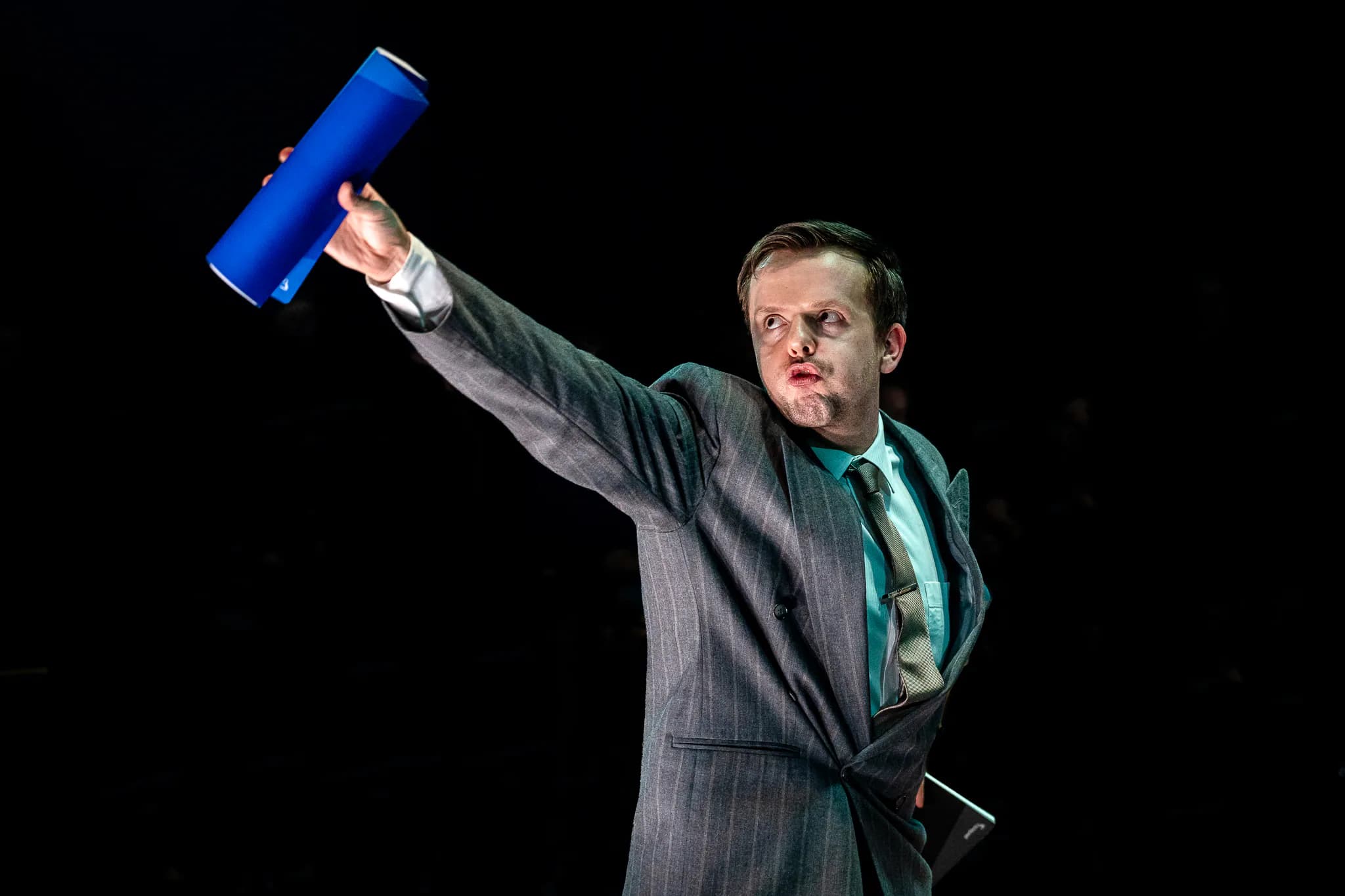 Enron at Milton Court Studio Theatre — production photograph 39 of 49