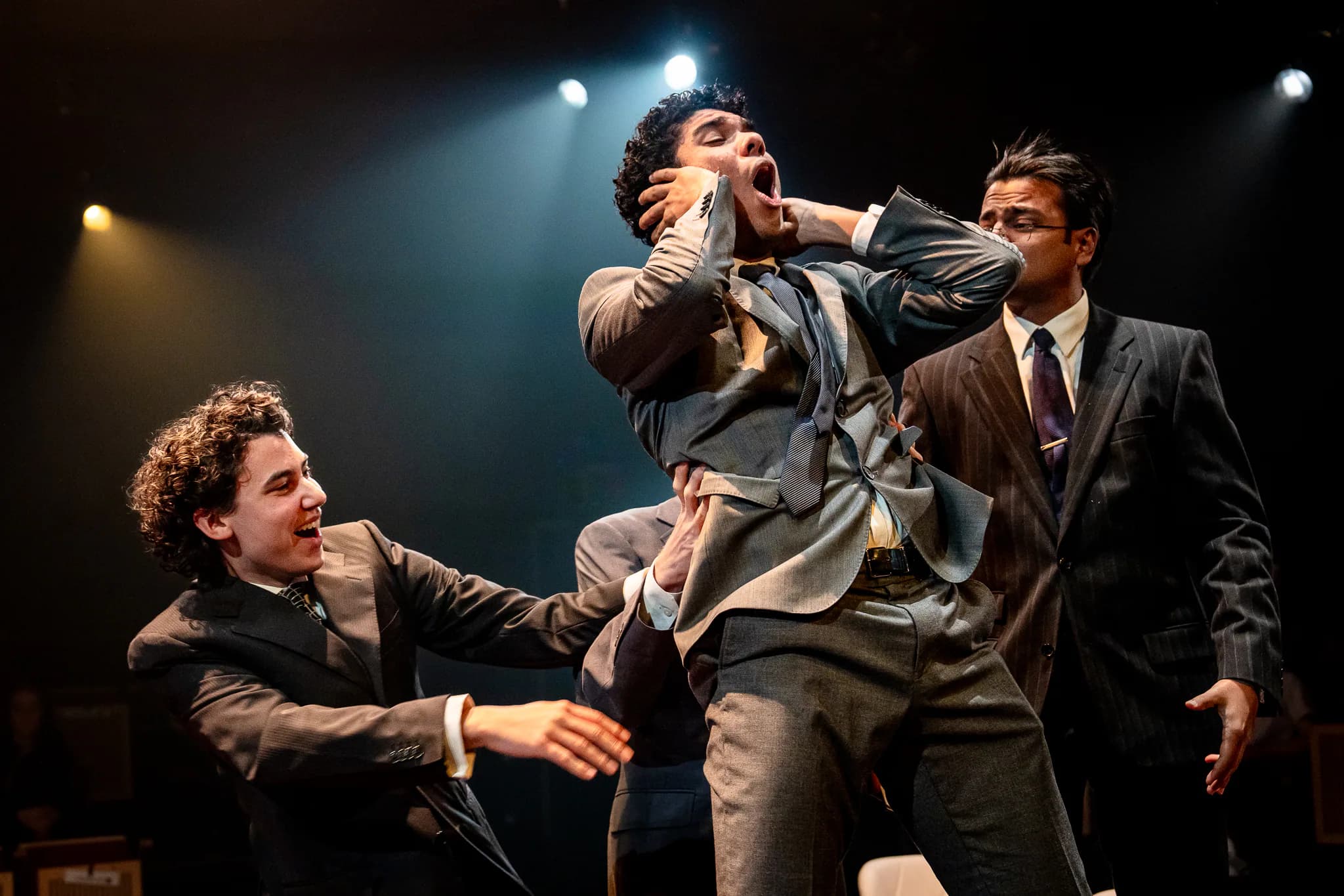Enron at Milton Court Studio Theatre — production photograph 40 of 49