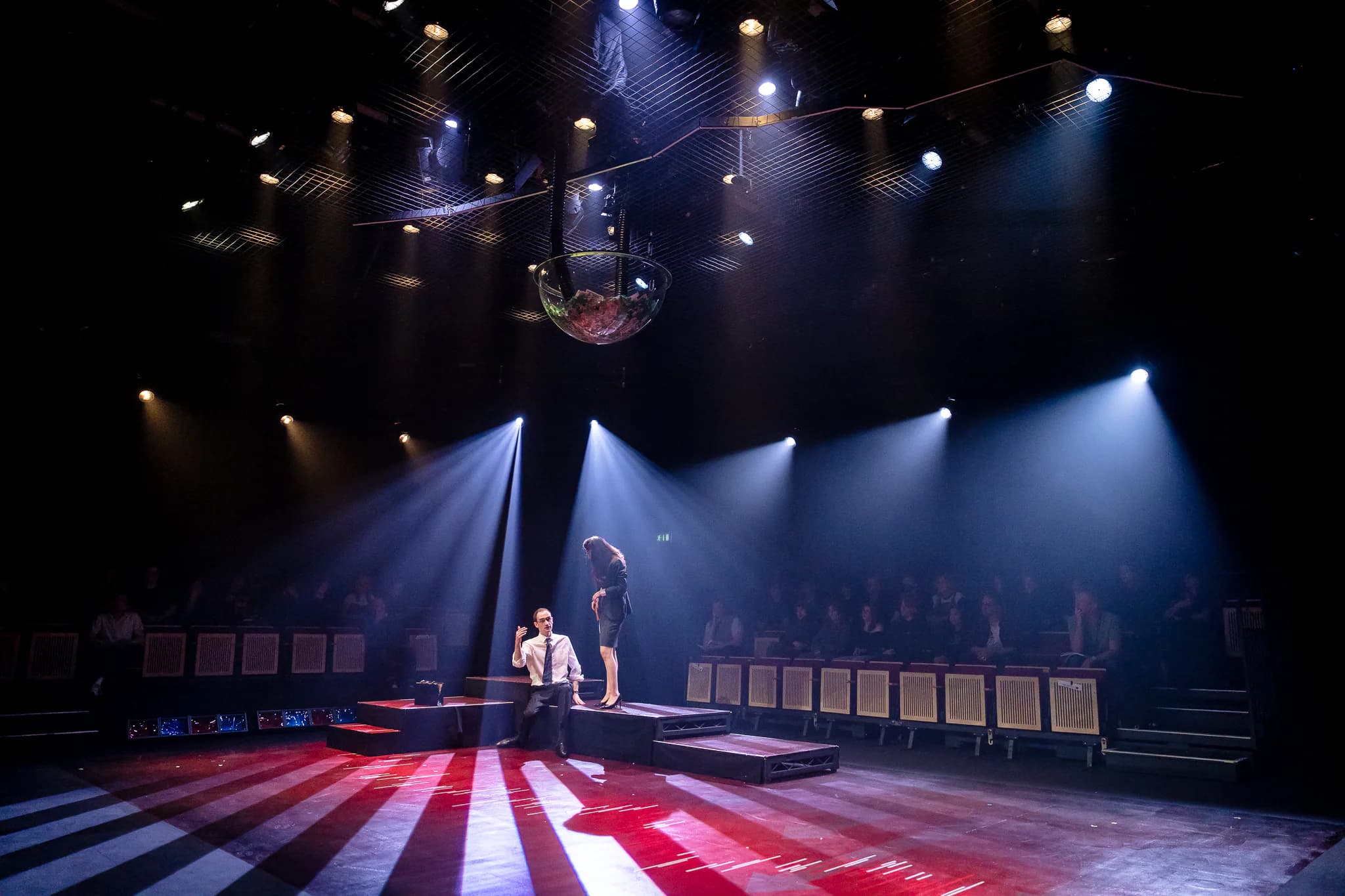 Enron at Milton Court Studio Theatre — production photograph 41 of 49
