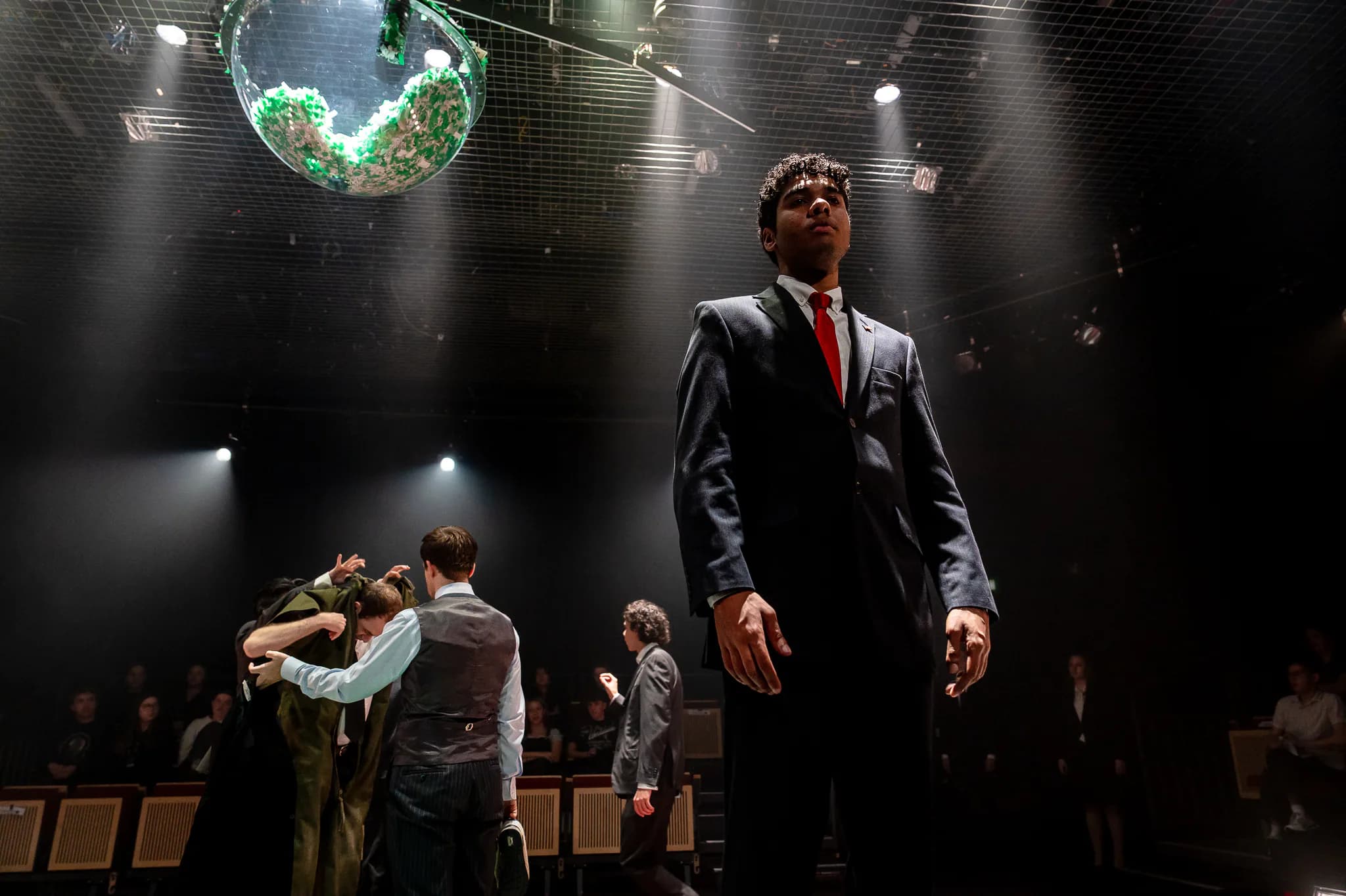 Enron at Milton Court Studio Theatre — production photograph 47 of 49