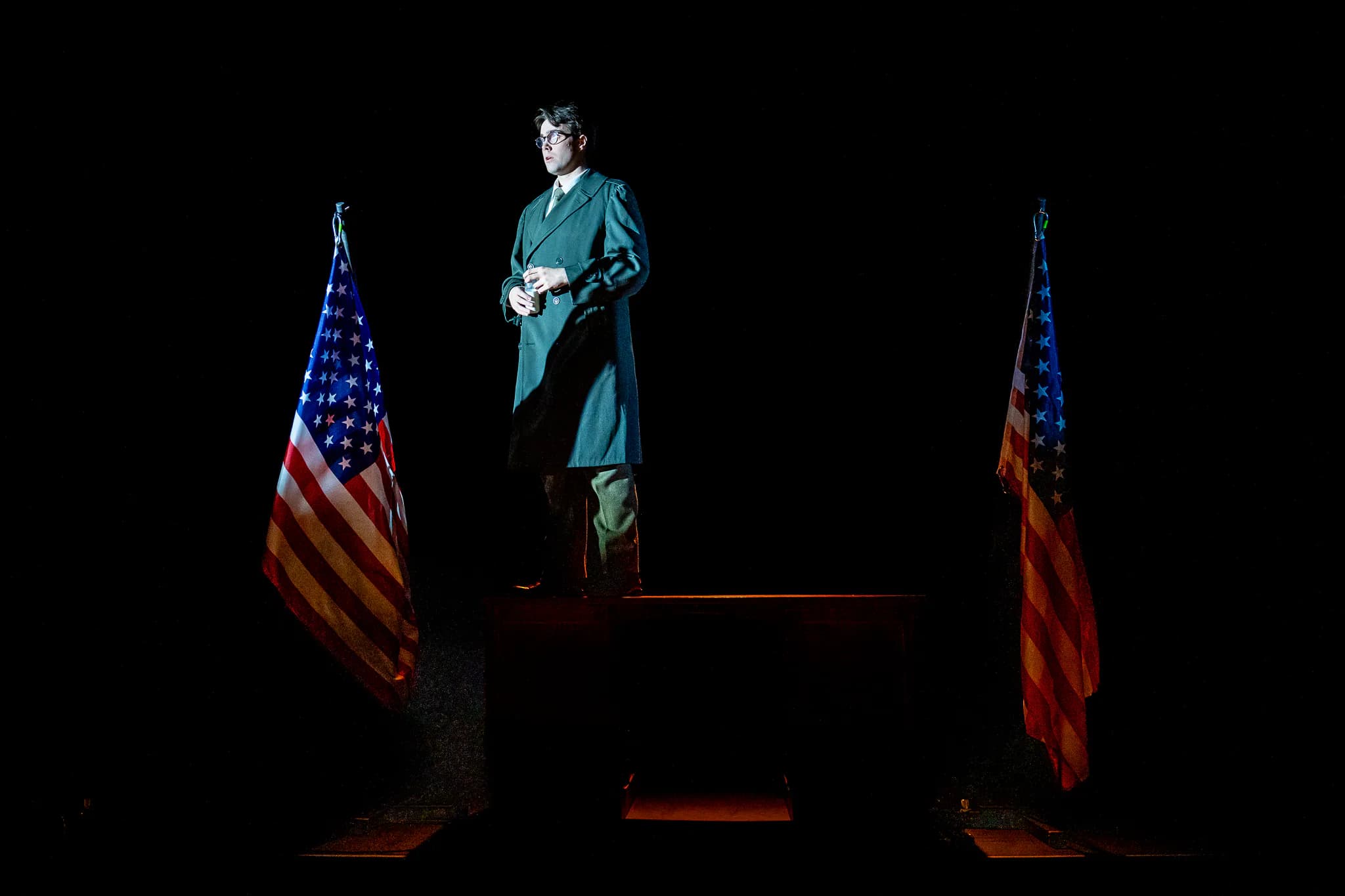 Fellow Travelers at Bloomsbury Theatre, London — production photograph 7 of 26