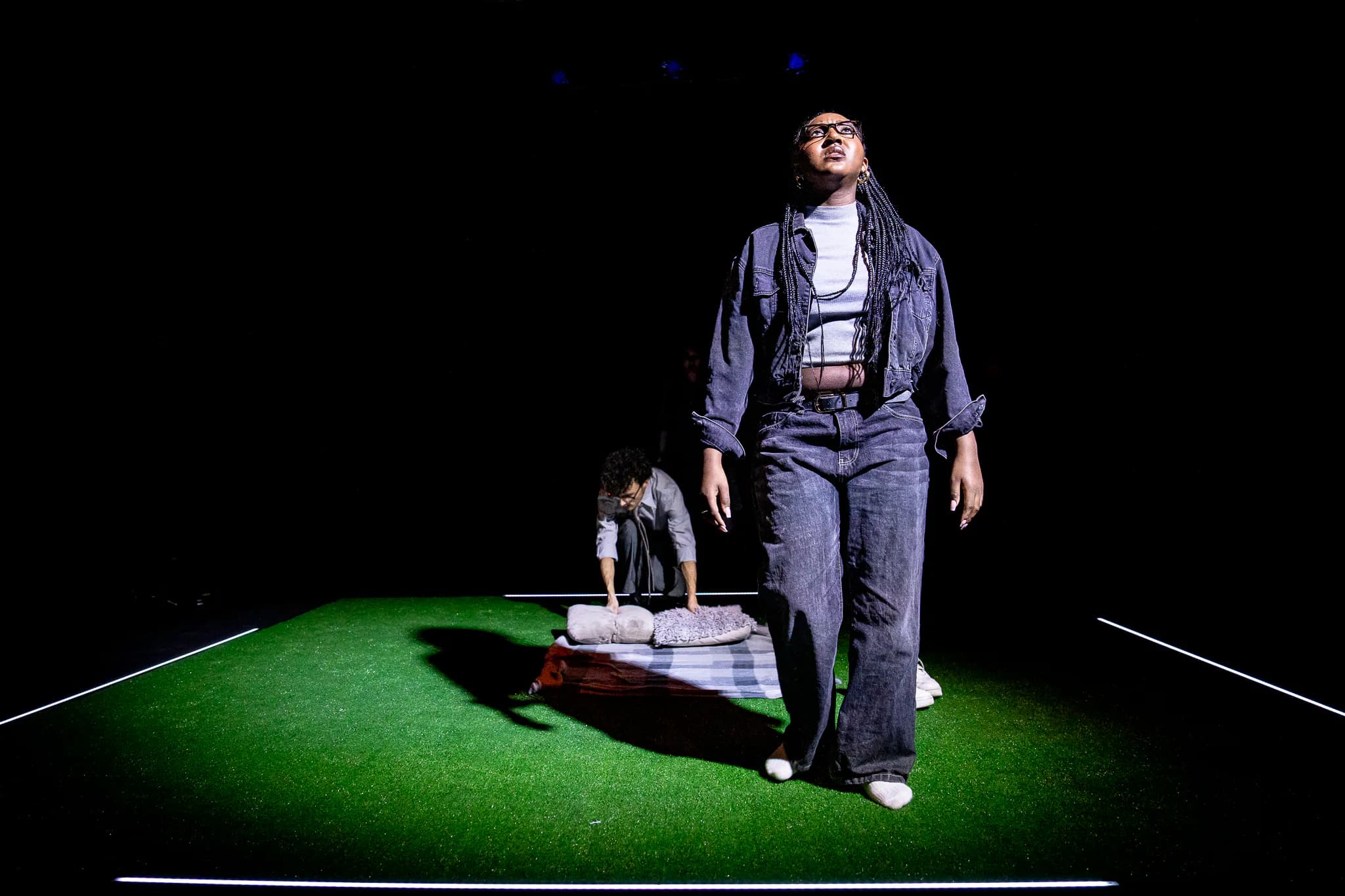 Fleas at Barn Theatre, Rose Bruford College, Sidcup — production photograph 3 of 40