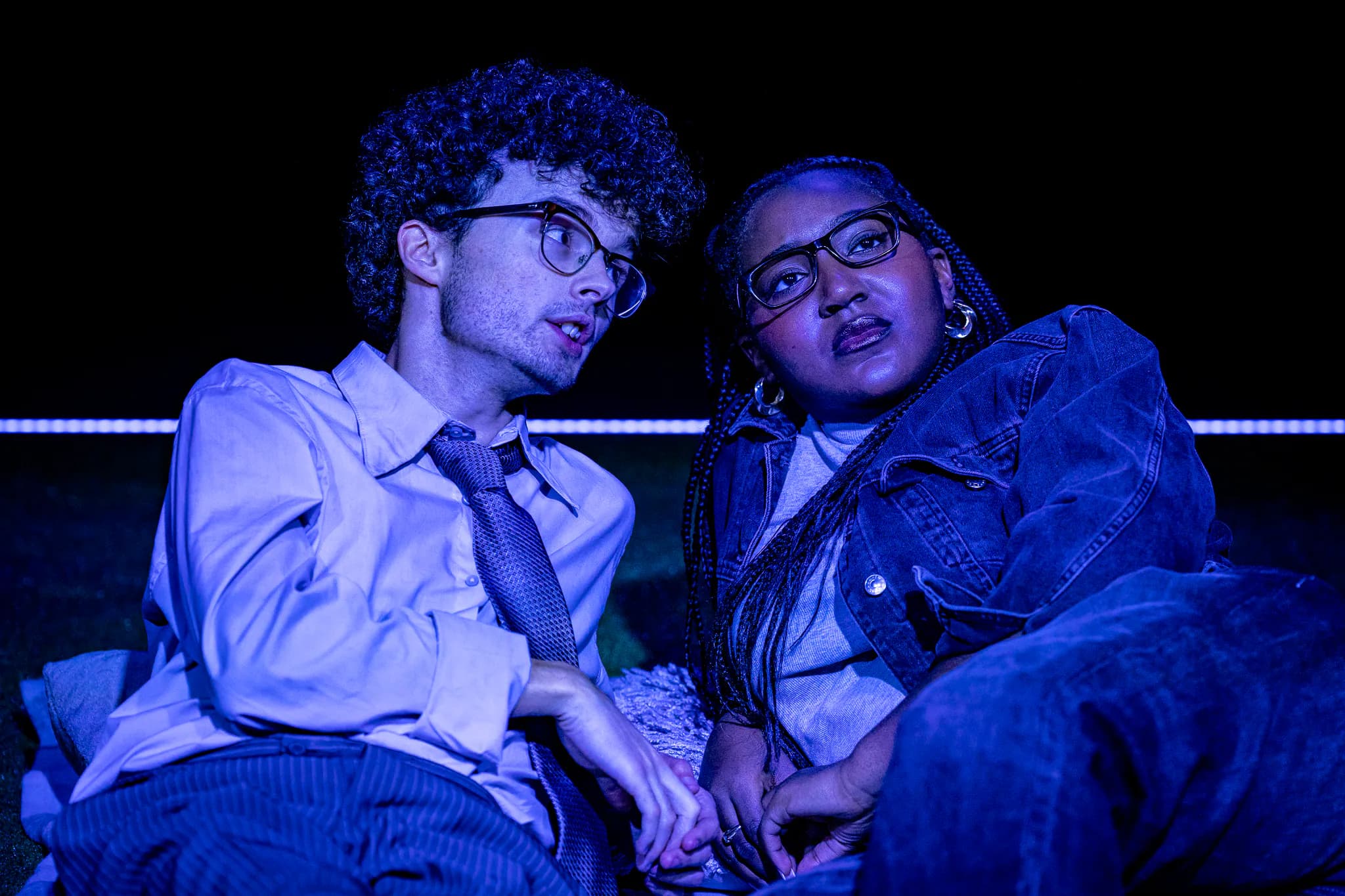Fleas at Barn Theatre, Rose Bruford College, Sidcup — production photograph 4 of 40