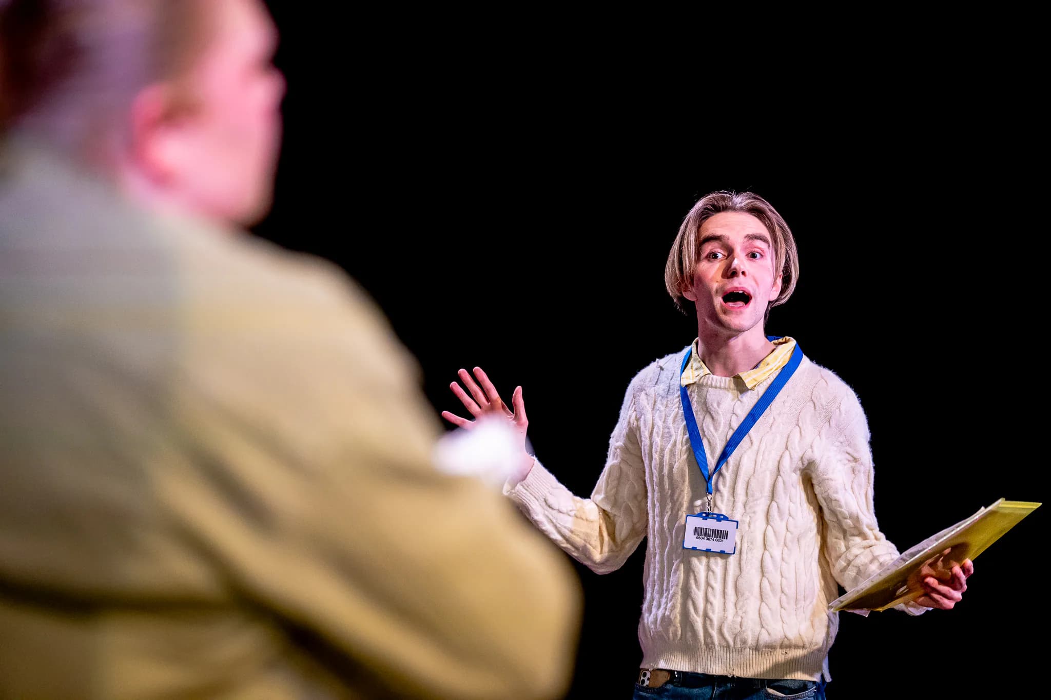 Fleas at Barn Theatre, Rose Bruford College, Sidcup — production photograph 15 of 40