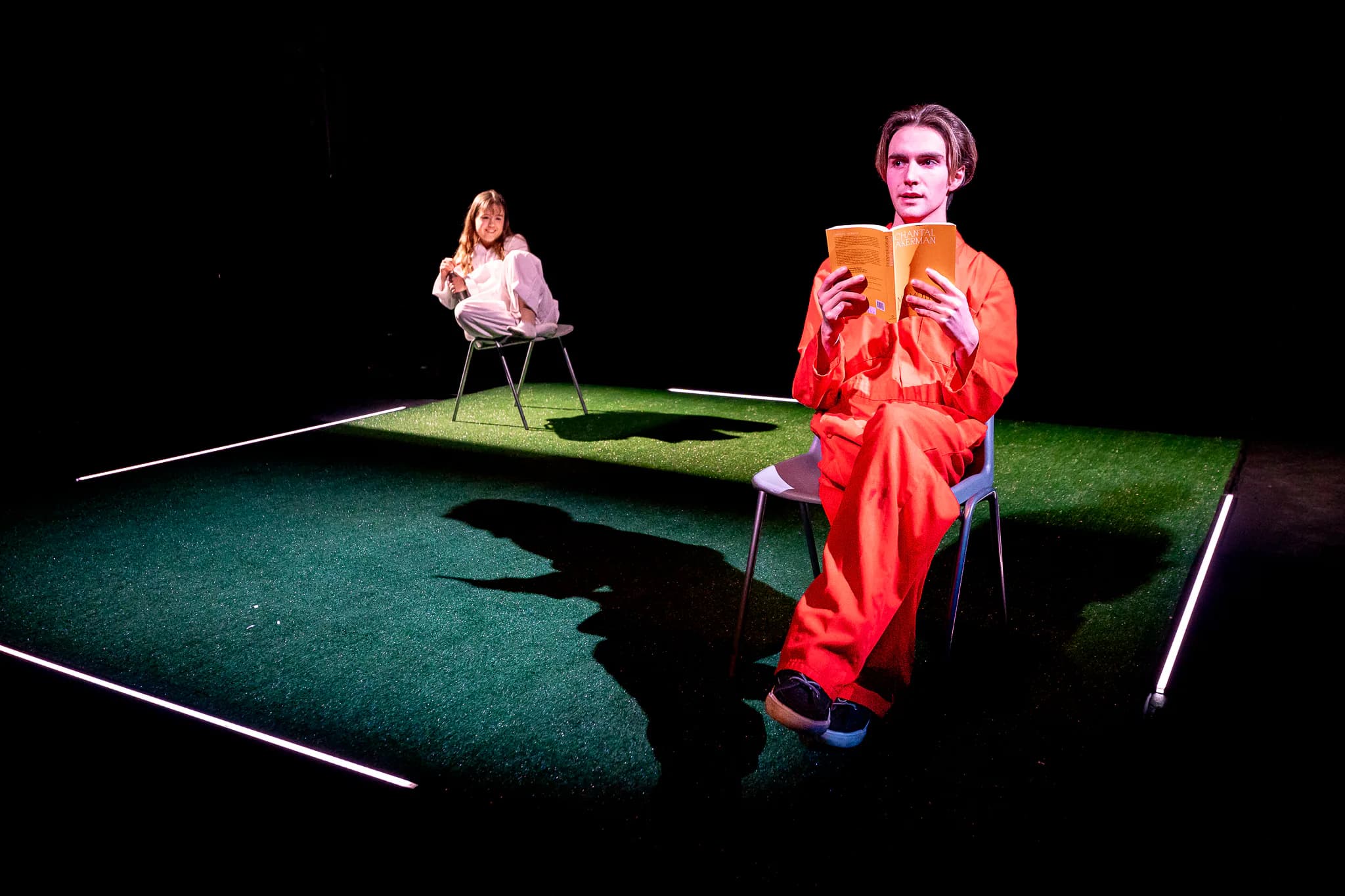 Fleas at Barn Theatre, Rose Bruford College, Sidcup — production photograph 22 of 40