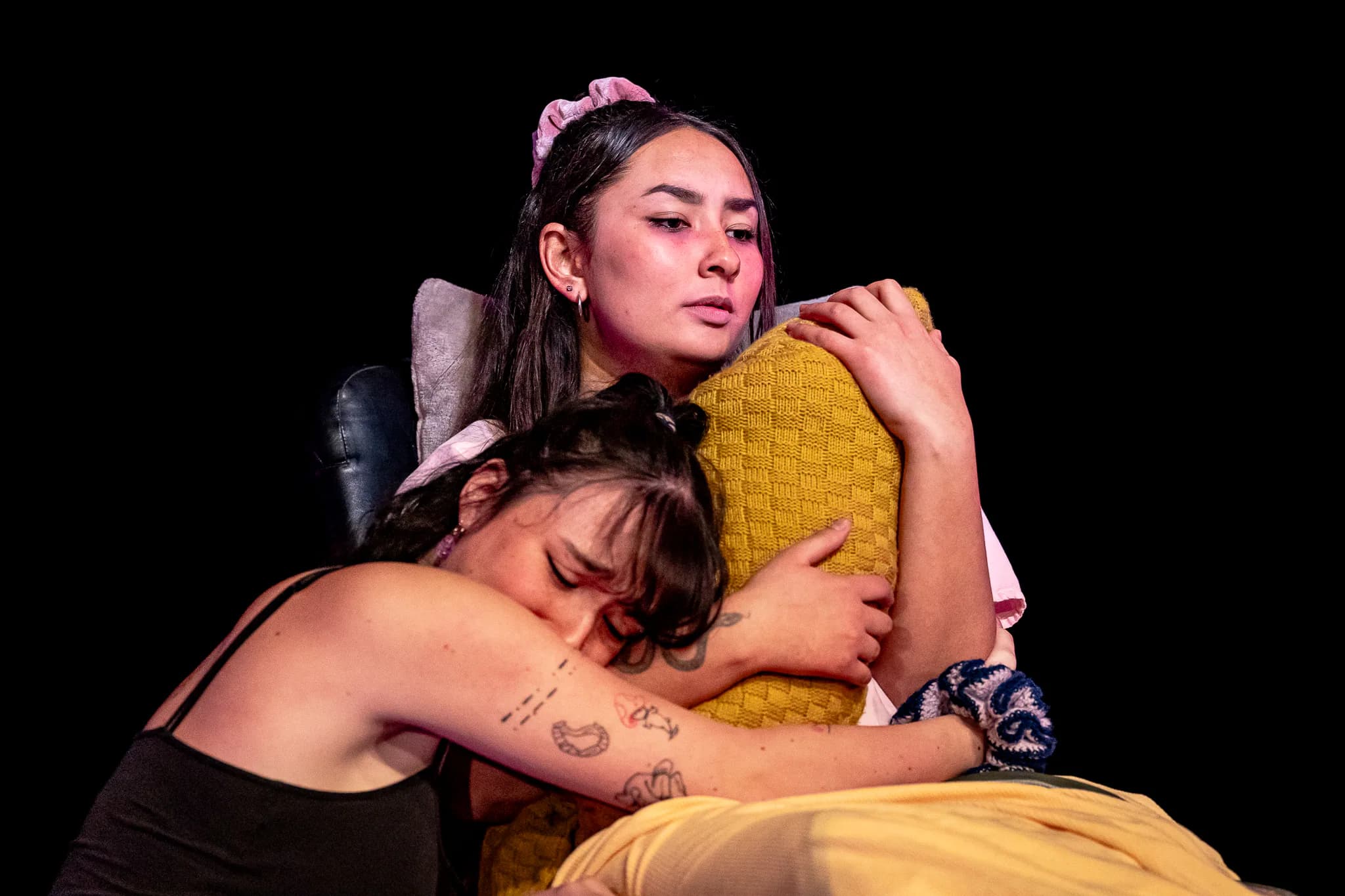 Fleas at Barn Theatre, Rose Bruford College, Sidcup — production photograph 38 of 40