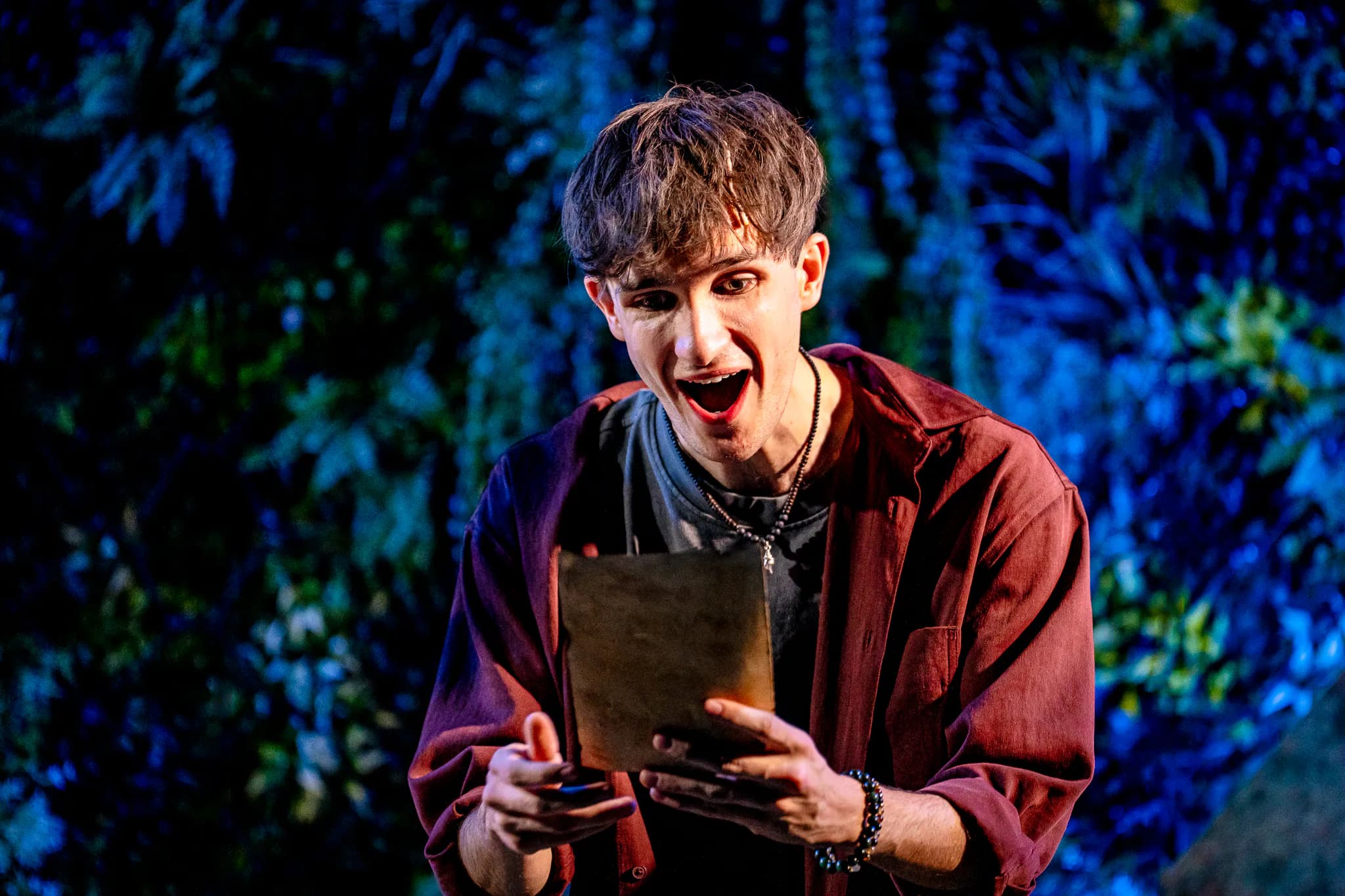 King of Pangea at King's Head Theatre, London — production photograph 3 of 6