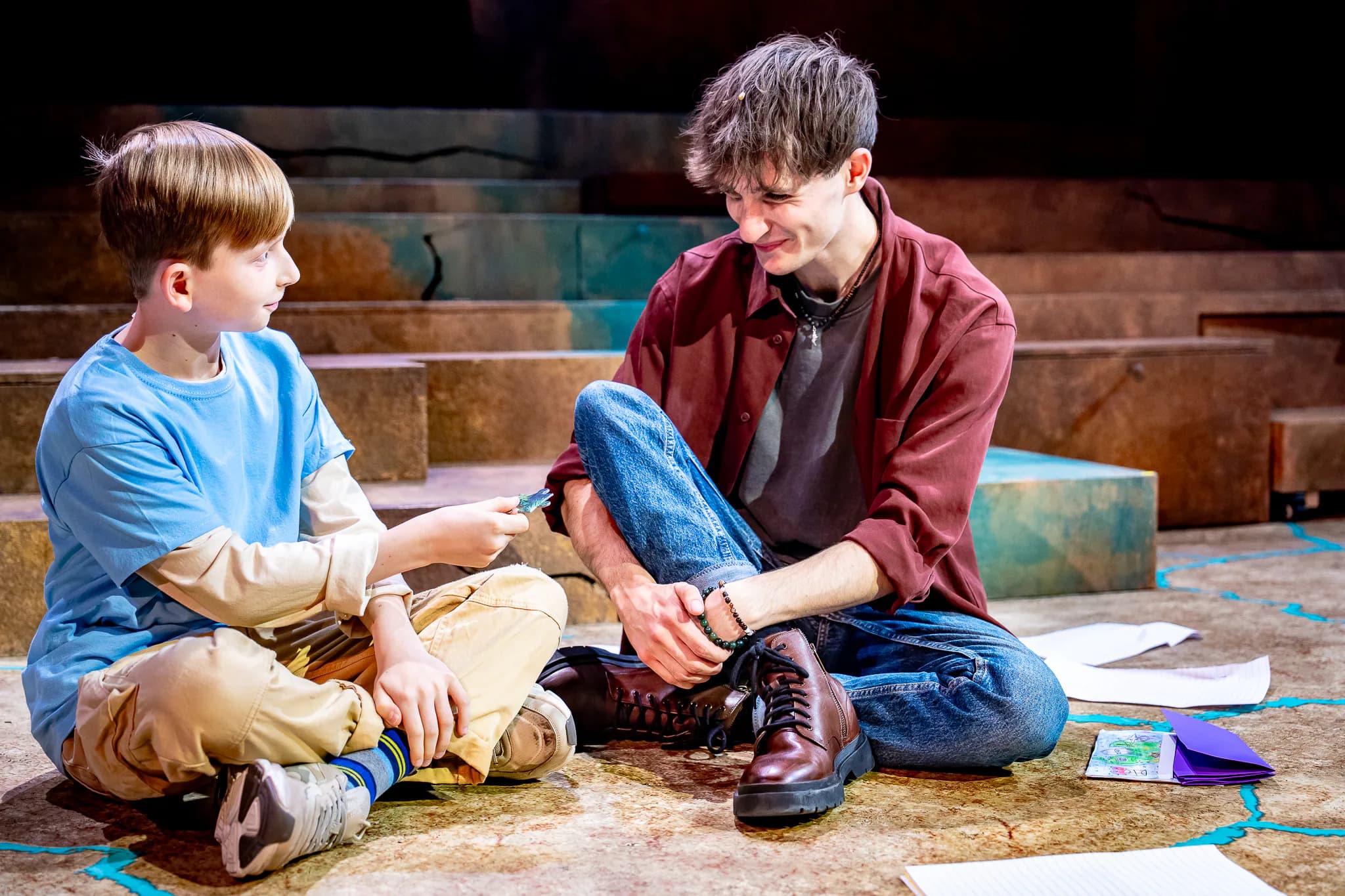 King of Pangea at King's Head Theatre, London — production photograph 6 of 6
