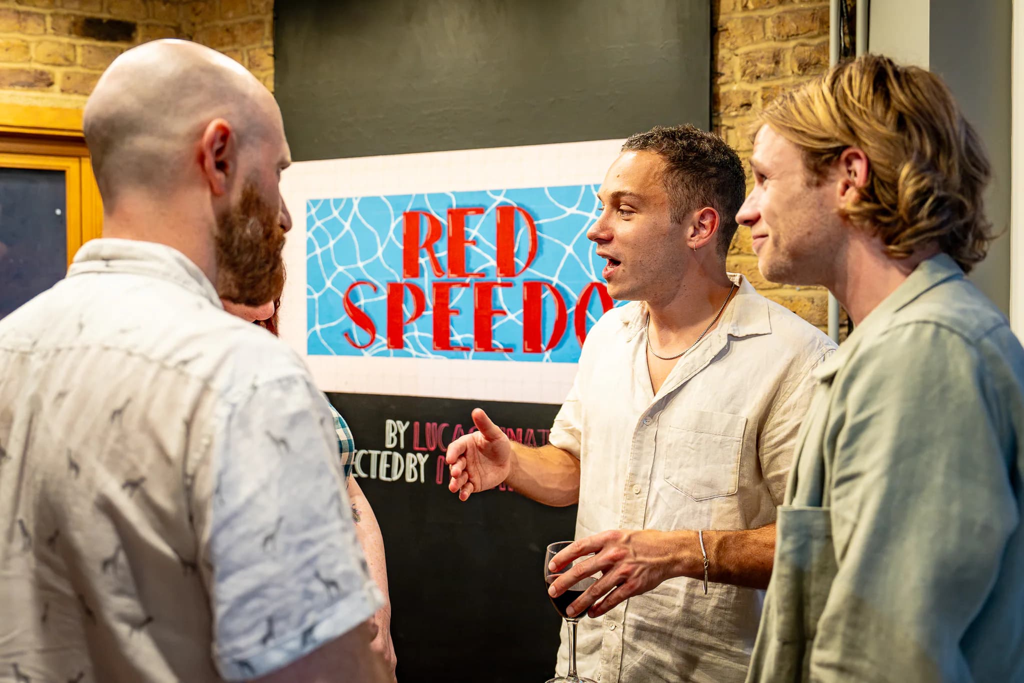 Red Speedo at Orange Tree Theatre — production photograph 16 of 25