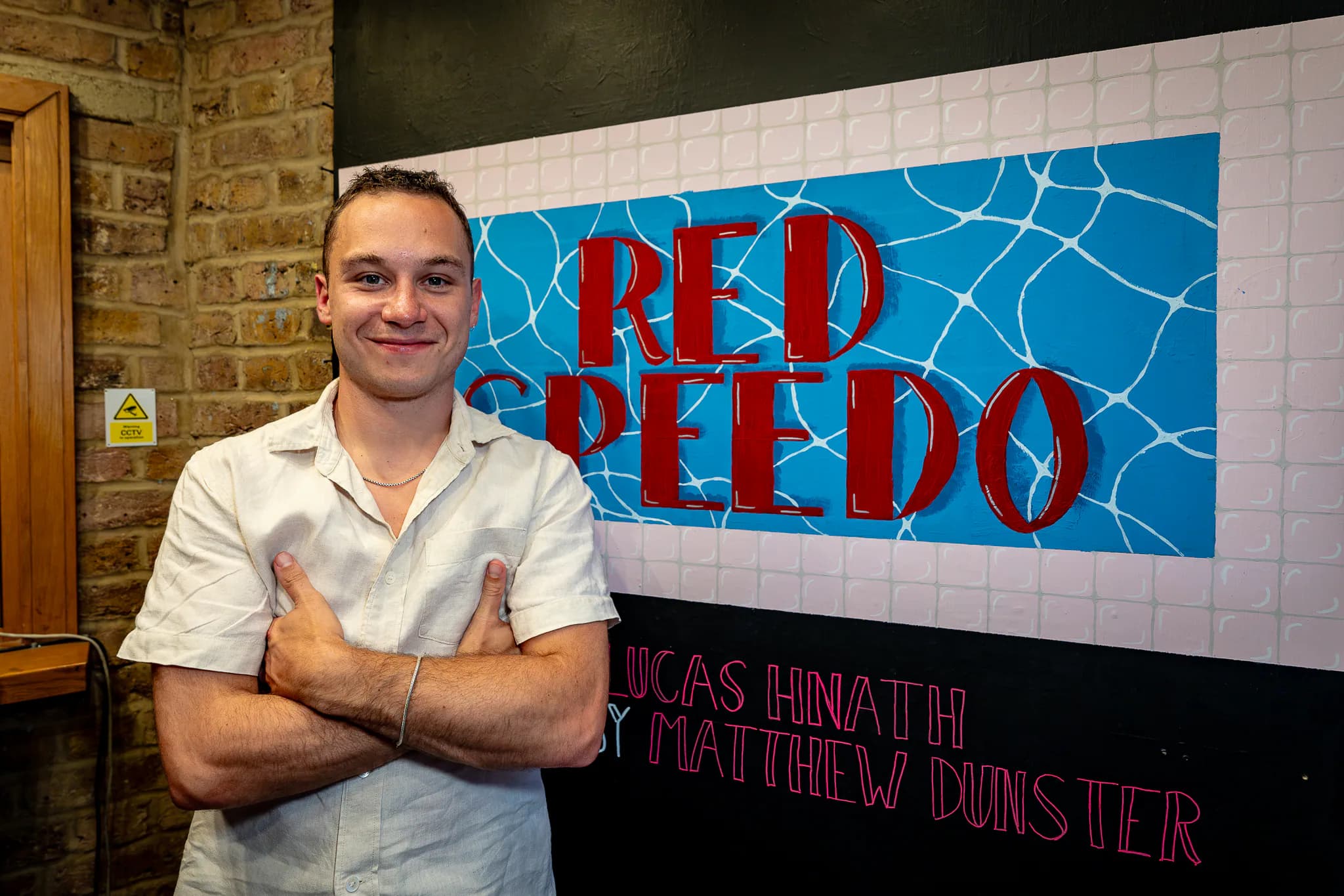 Red Speedo at Orange Tree Theatre — production photograph 24 of 25