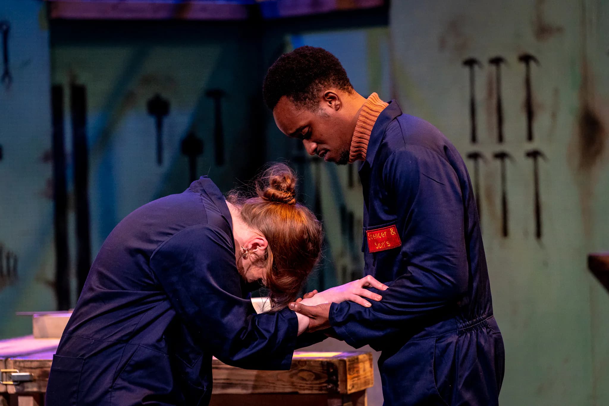 Scissors at Greenwich Theatre — production photograph 10 of 41