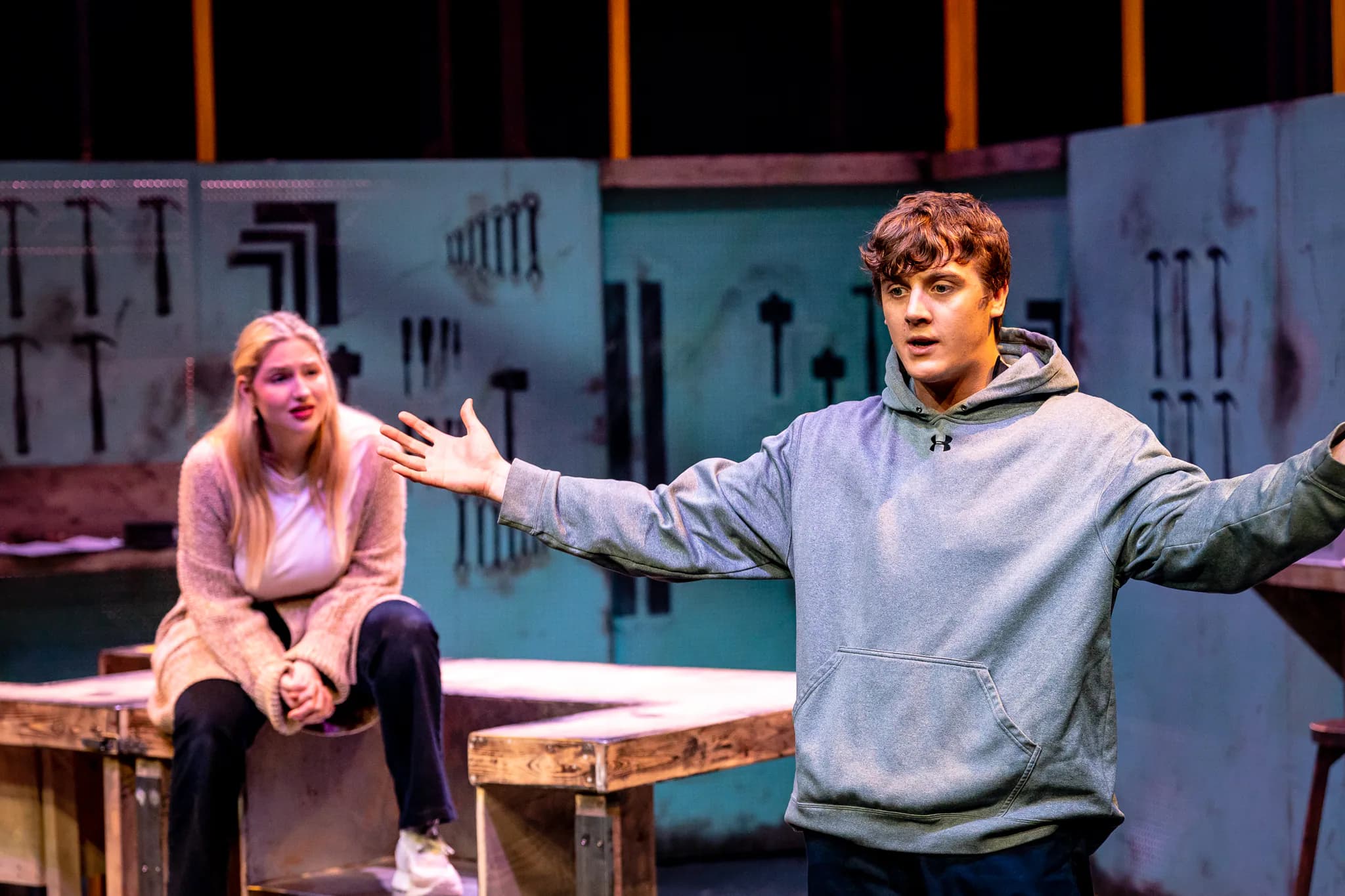 Scissors at Greenwich Theatre — production photograph 20 of 41