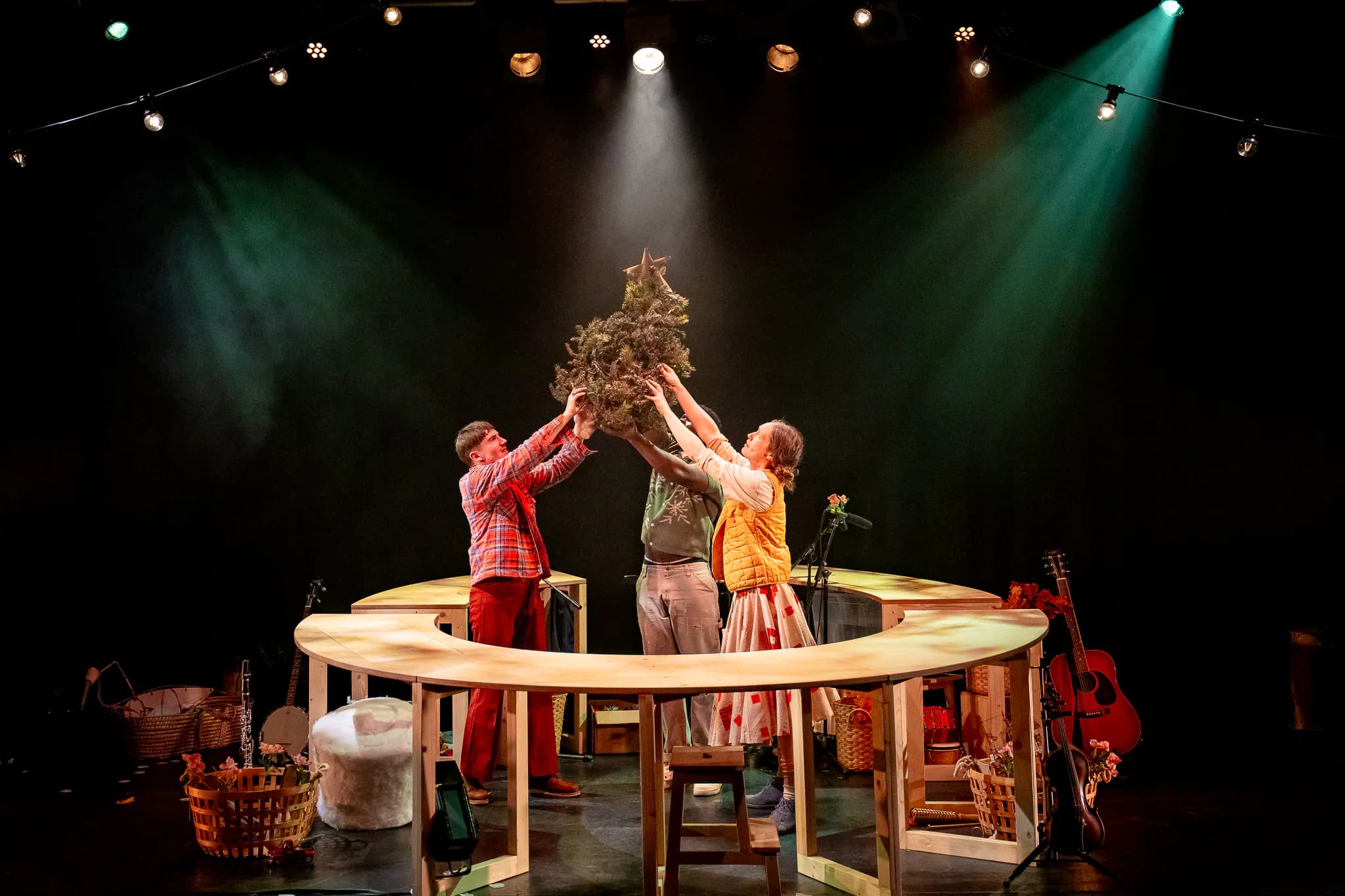 The Fir Tree at Studio Theatre, artsdepot — production photograph 27 of 38