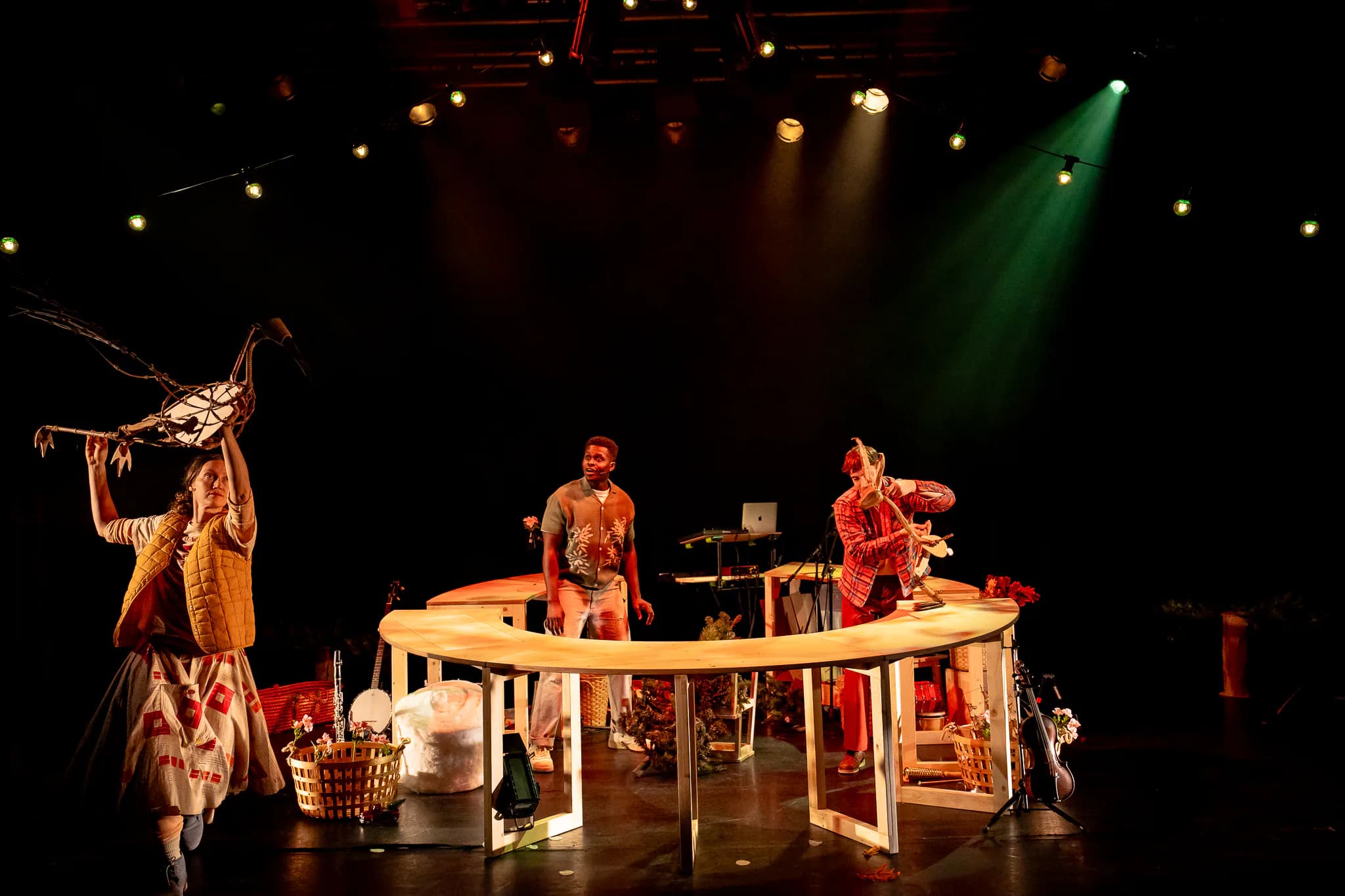 The Fir Tree at Studio Theatre, artsdepot — production photograph 29 of 38