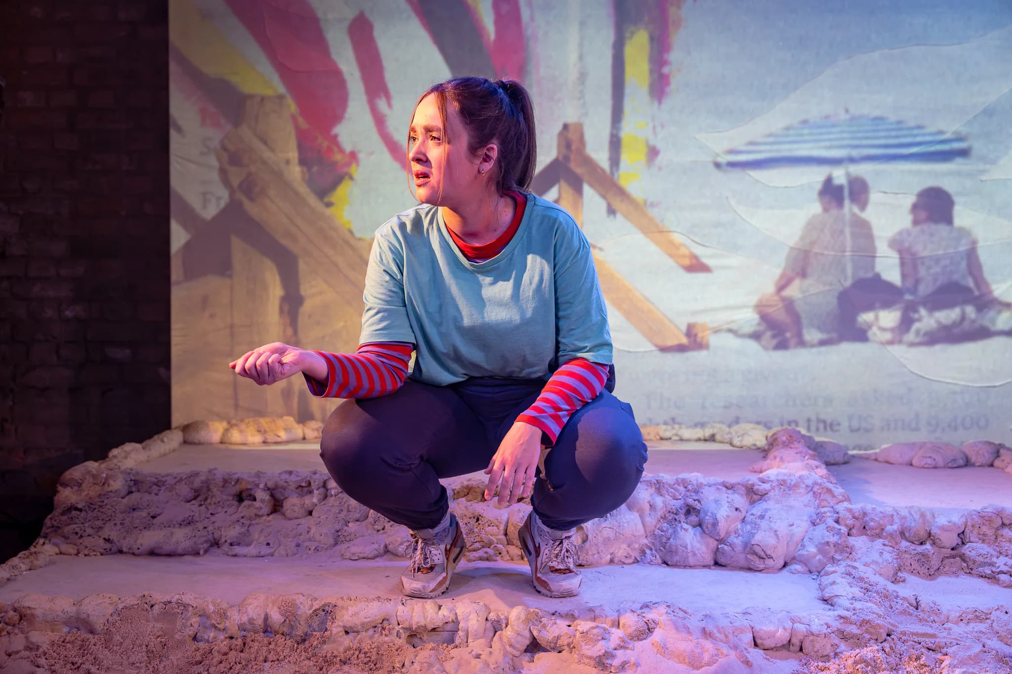 The Last One at Arcola Theatre, Studio 2 — production photograph 17 of 24
