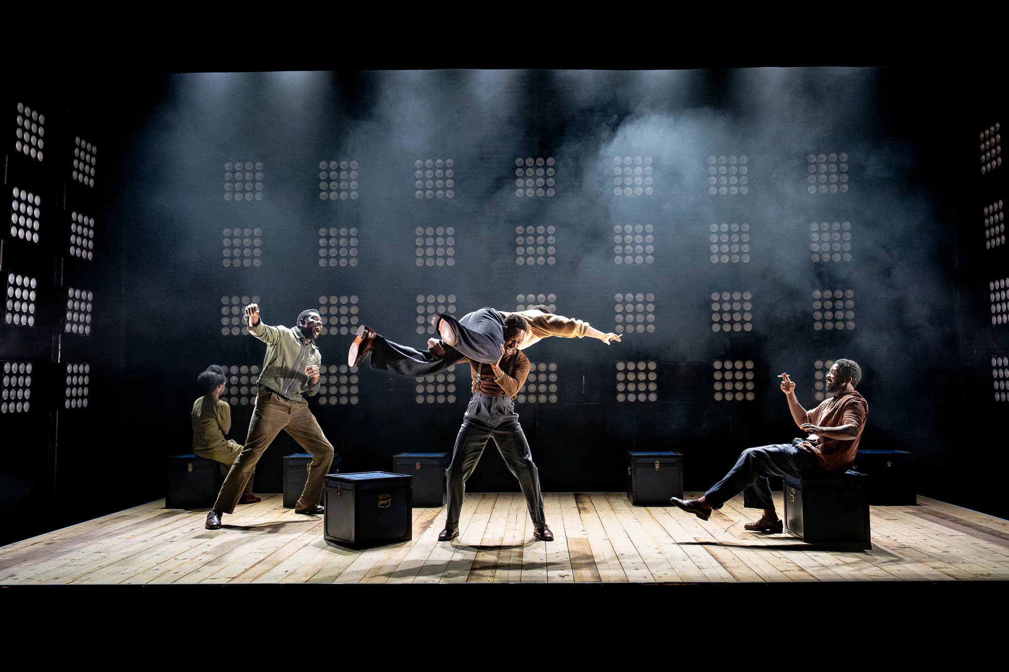 The Lonely Londoners at Kiln Theatre, London — production photograph 4 of 13