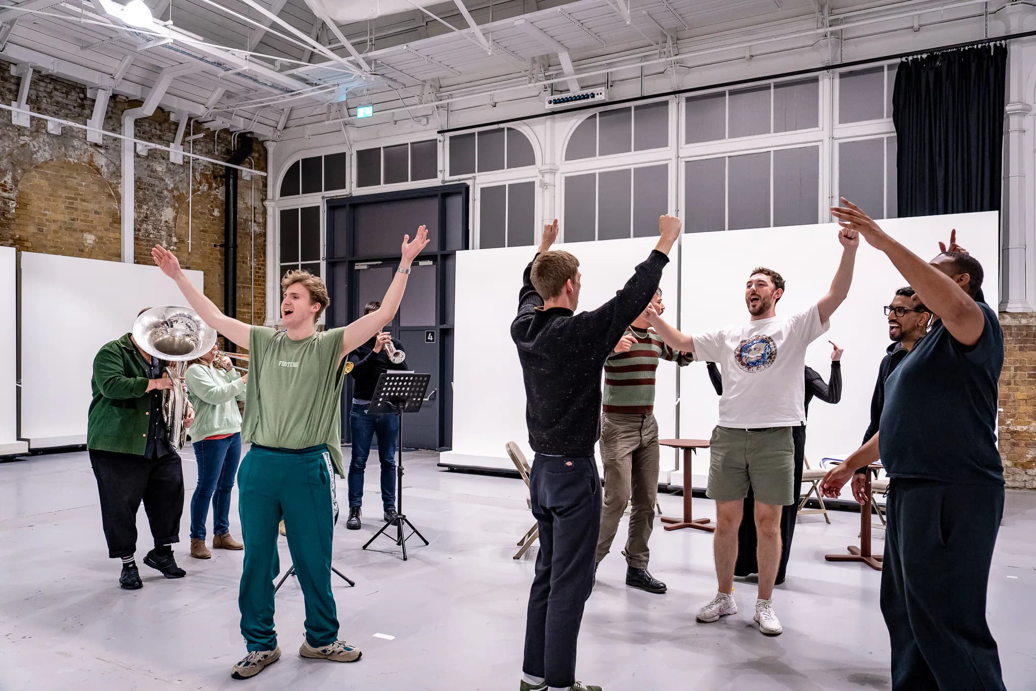 Displaced: A Woolwich Arsenal Opera at Woolwich Works — production hero photograph