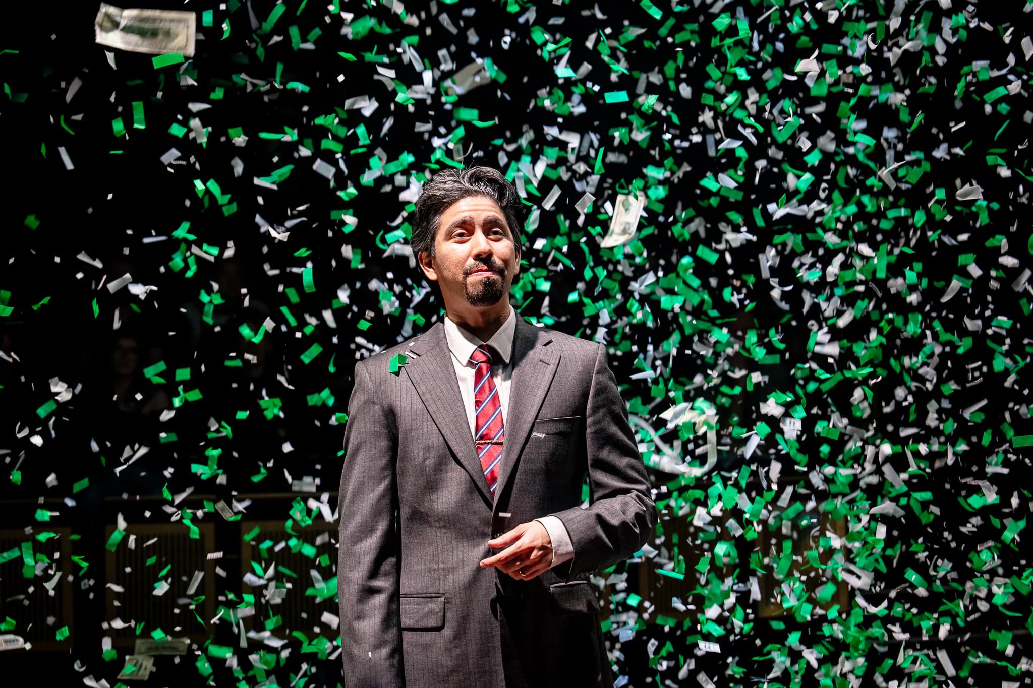 Enron at Milton Court Studio Theatre — production hero photograph