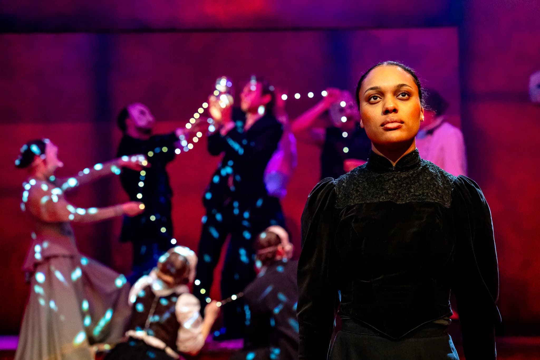Faustus: That Damned Woman at Greenwich Theatre — production hero photograph